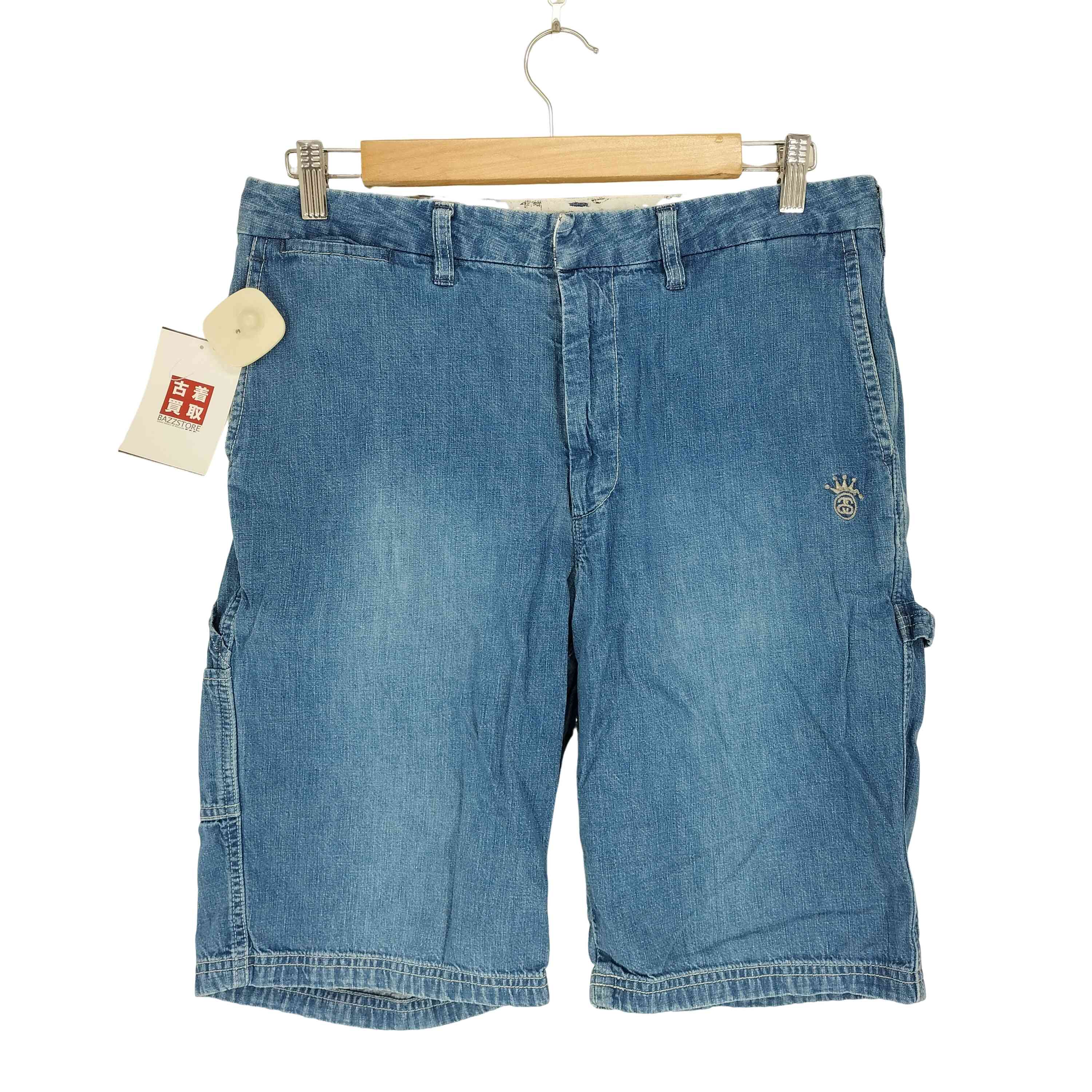 ステューシー Stussy デニムショートペインターパンツ メンズ 32