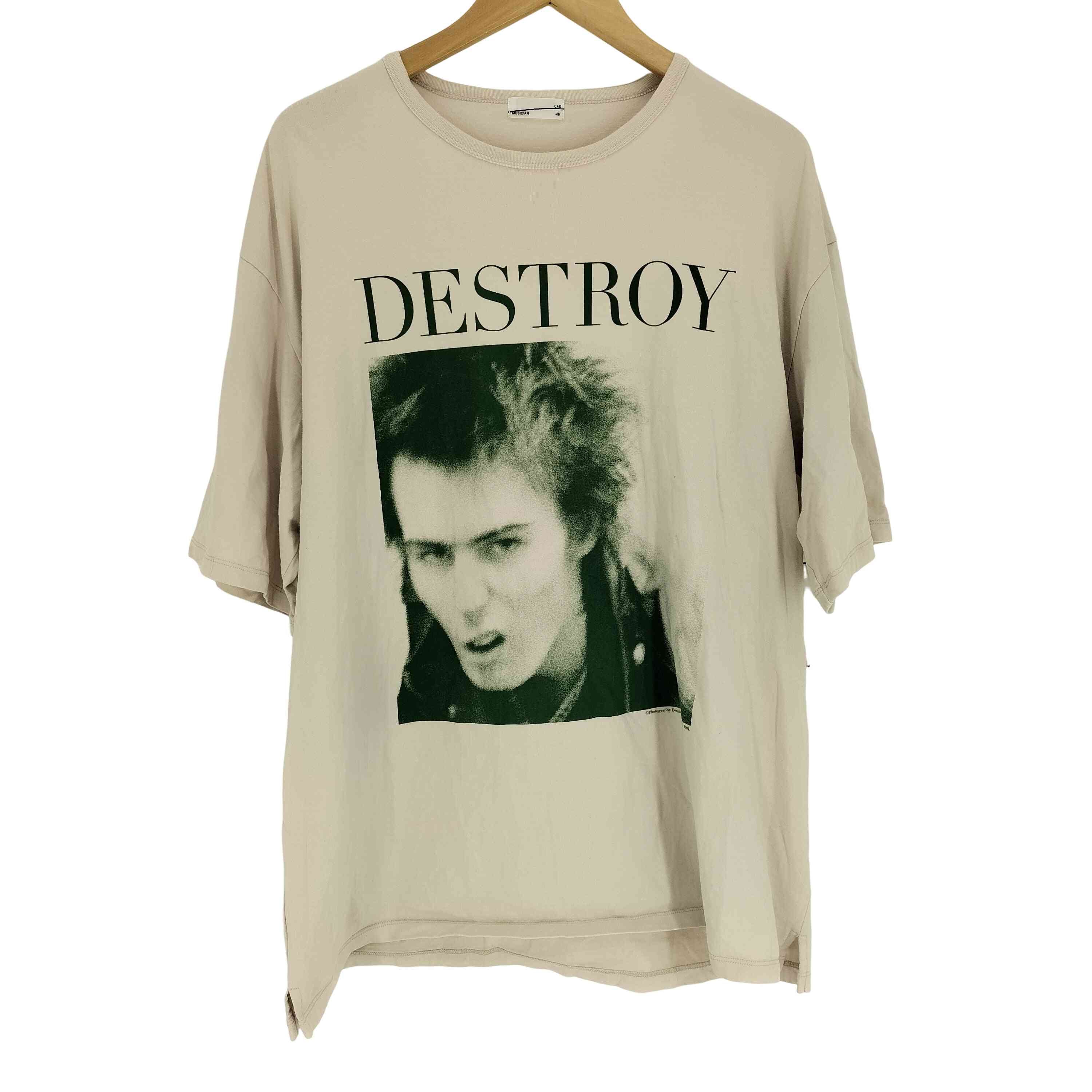 トップス LAD MUSICIAN 22SS DESTROY BIG T-SHIRT ラッドミュージシャン LAD MUSICIAN 22SS DESTROY BIG-TSHIRT