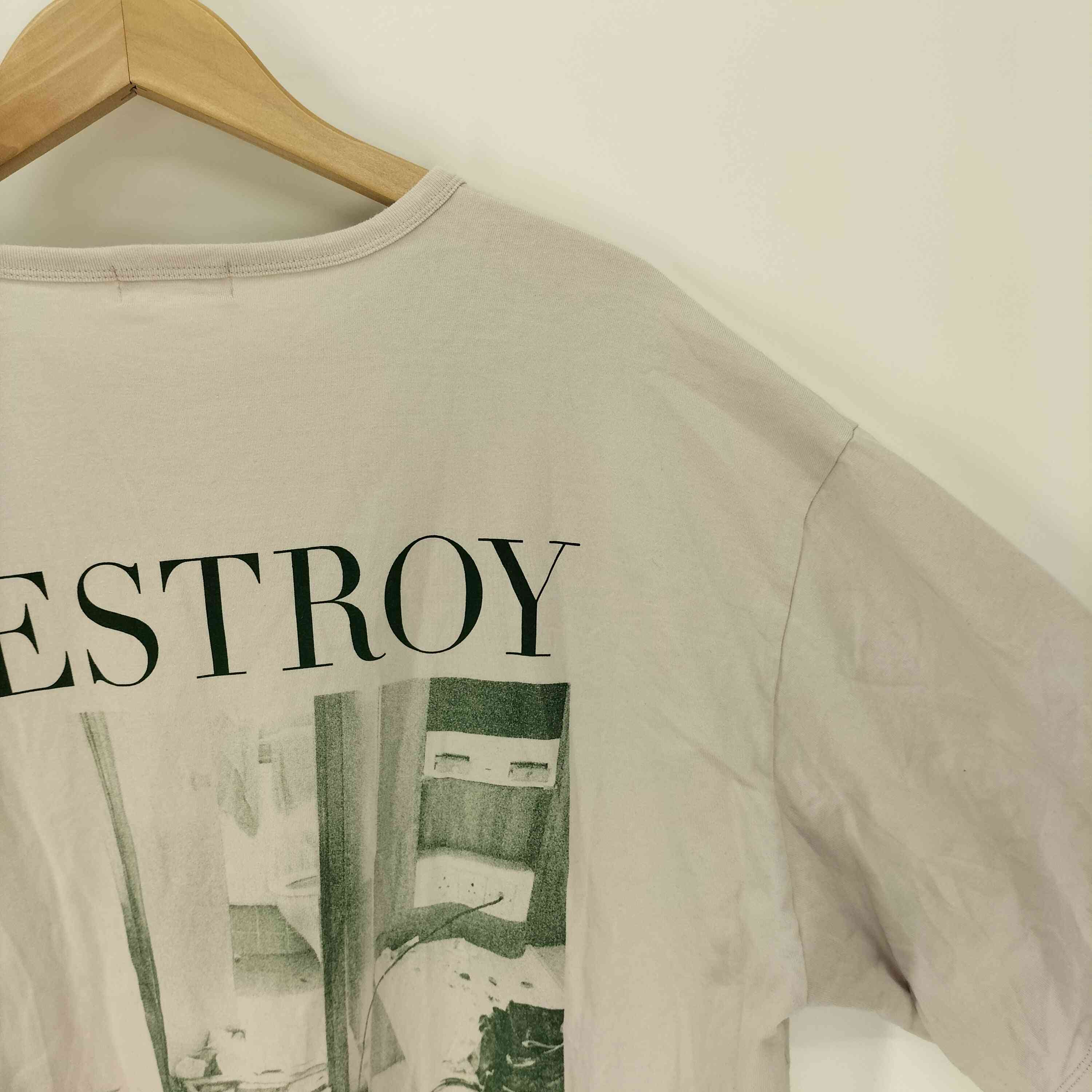 ラッドミュージシャン LAD MUSICIAN 22SS DESTROY BIG-TSHIRT