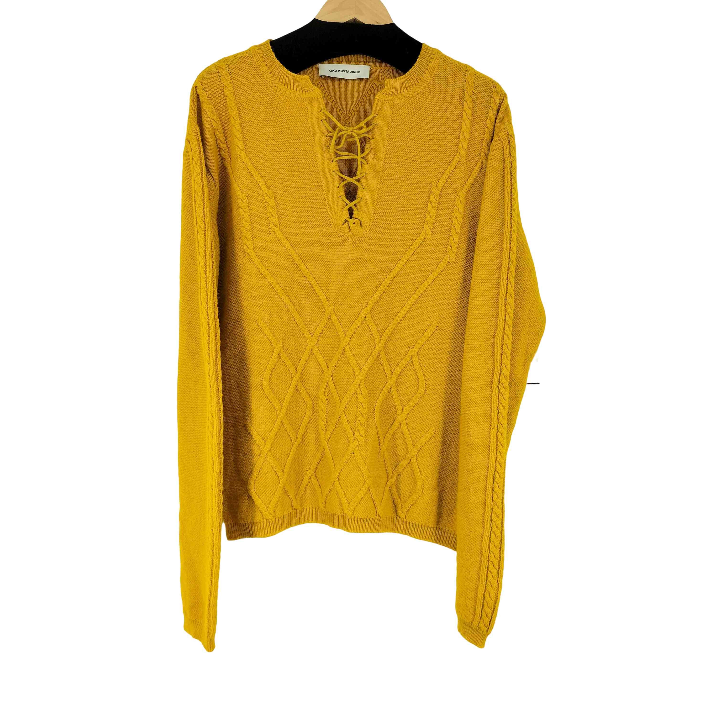 キココスタディノフ KIKO KOSTADINOV itten cable knit sweater メンズ 