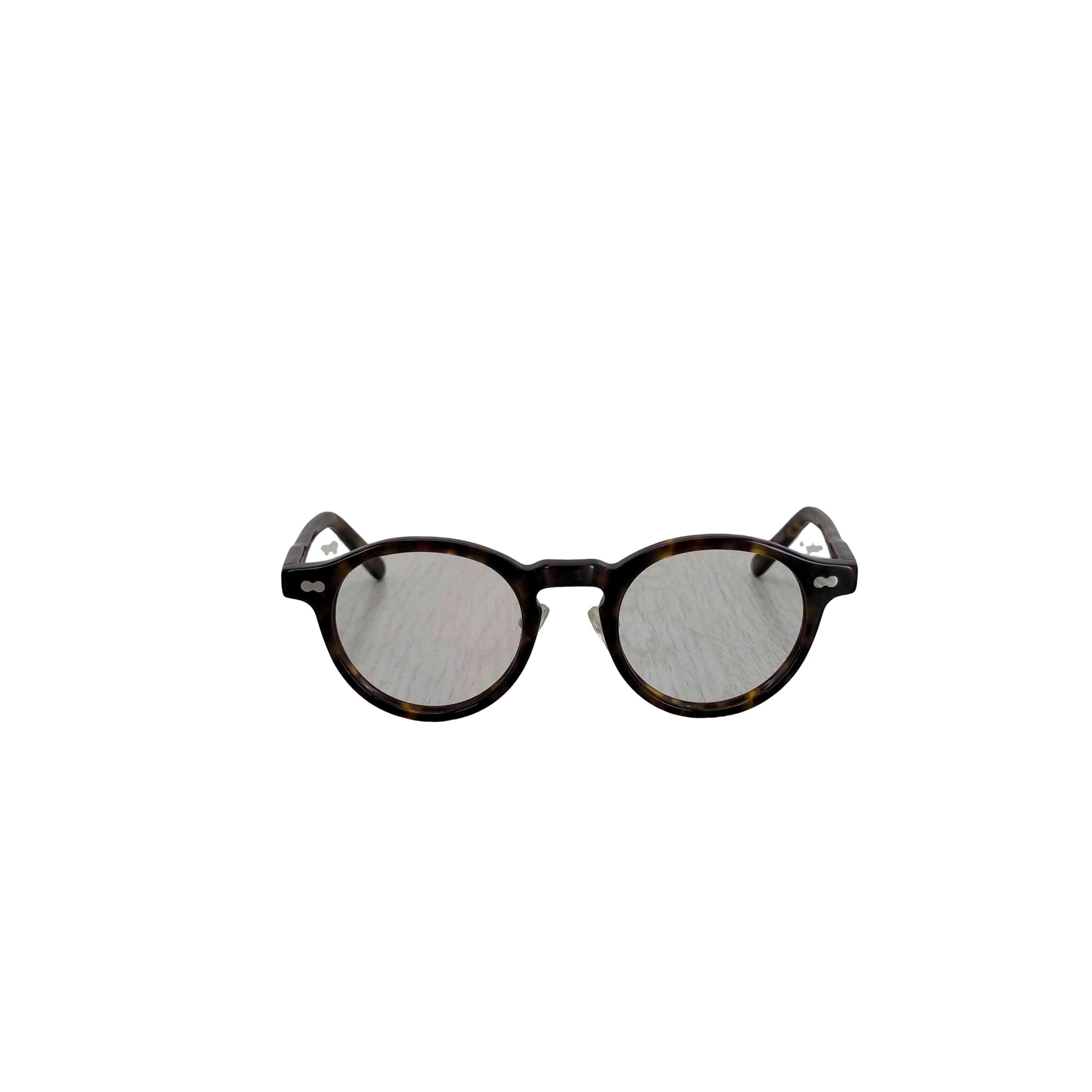 モスコット MOSCOT ×POKER FACE 別注 LEMTOSH BLACK ECRU メンズ 45