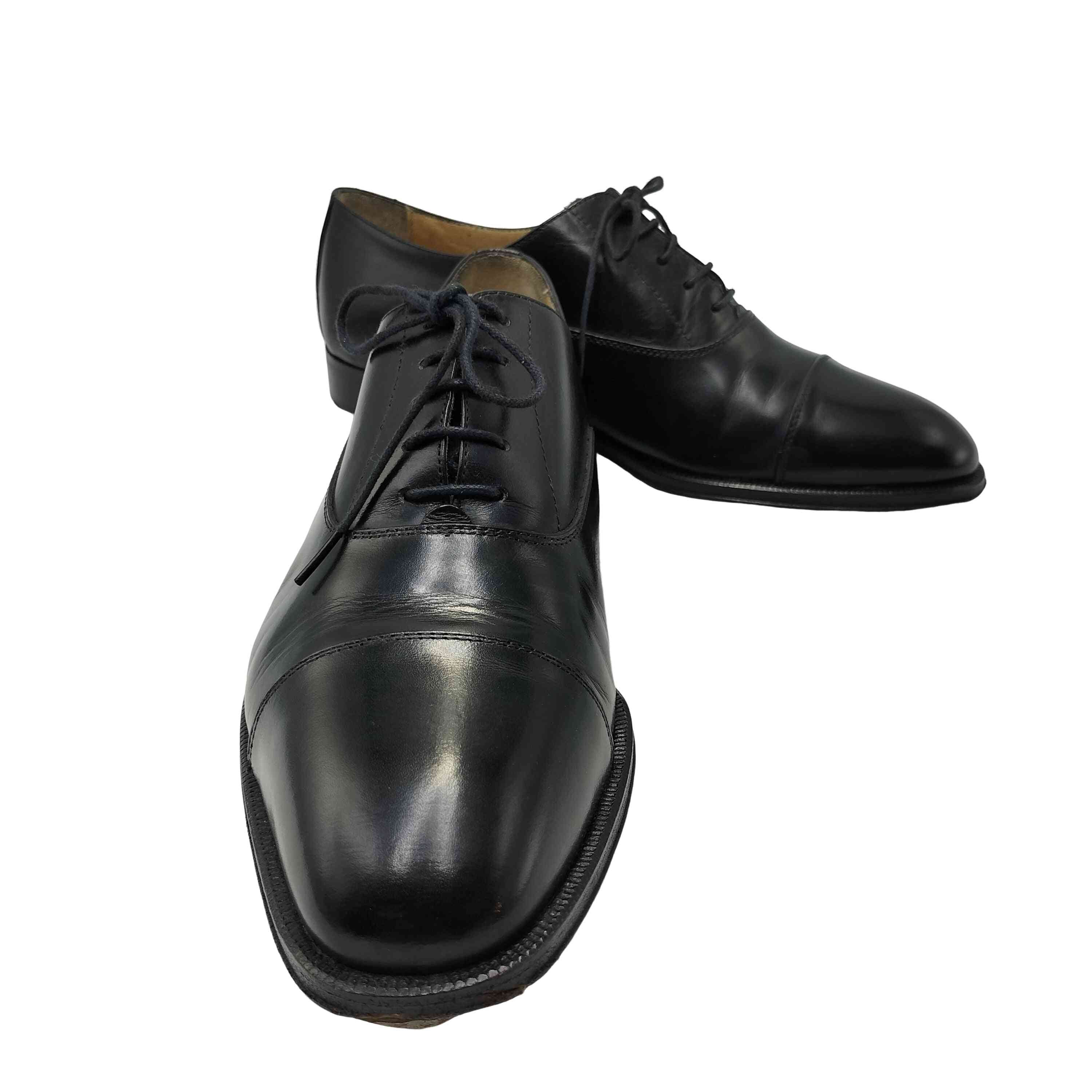 バーニーズニューヨーク Uチップ・チェッカーブーツ Made in Italy