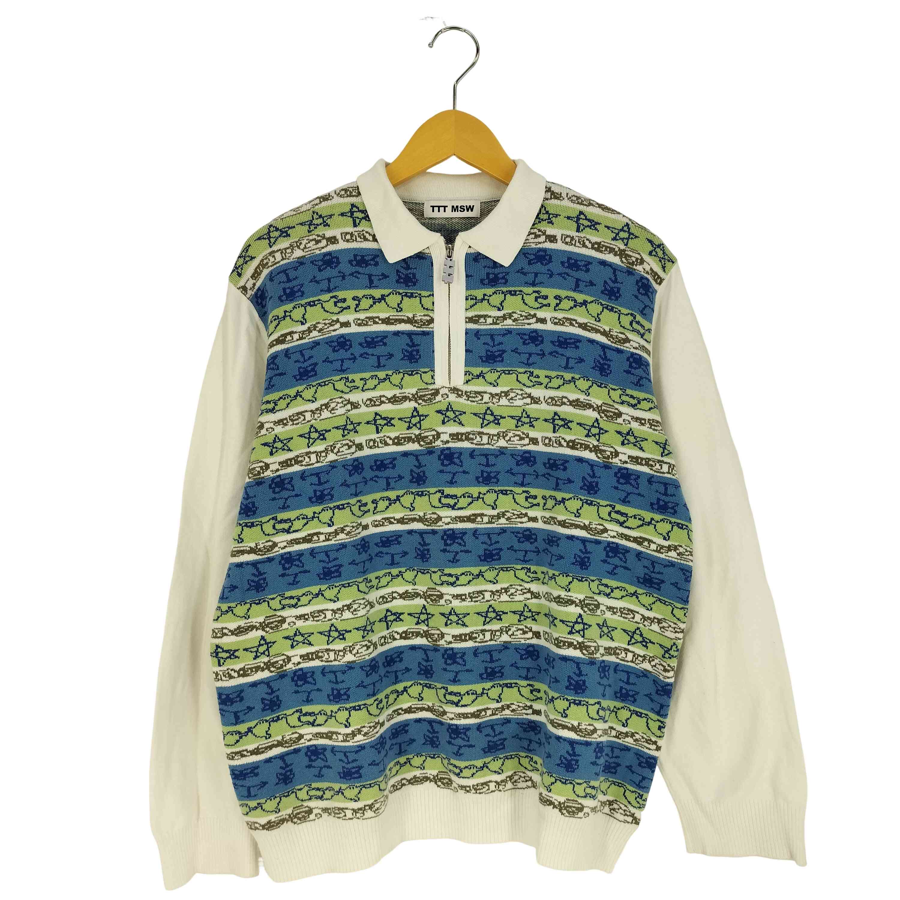 トップス TTT MSW 22SS Flower Jacquard knit vest TTT MSW 22SS Flower Jacquard knit vest TTT_MSW ⁄ Flower Jacquard