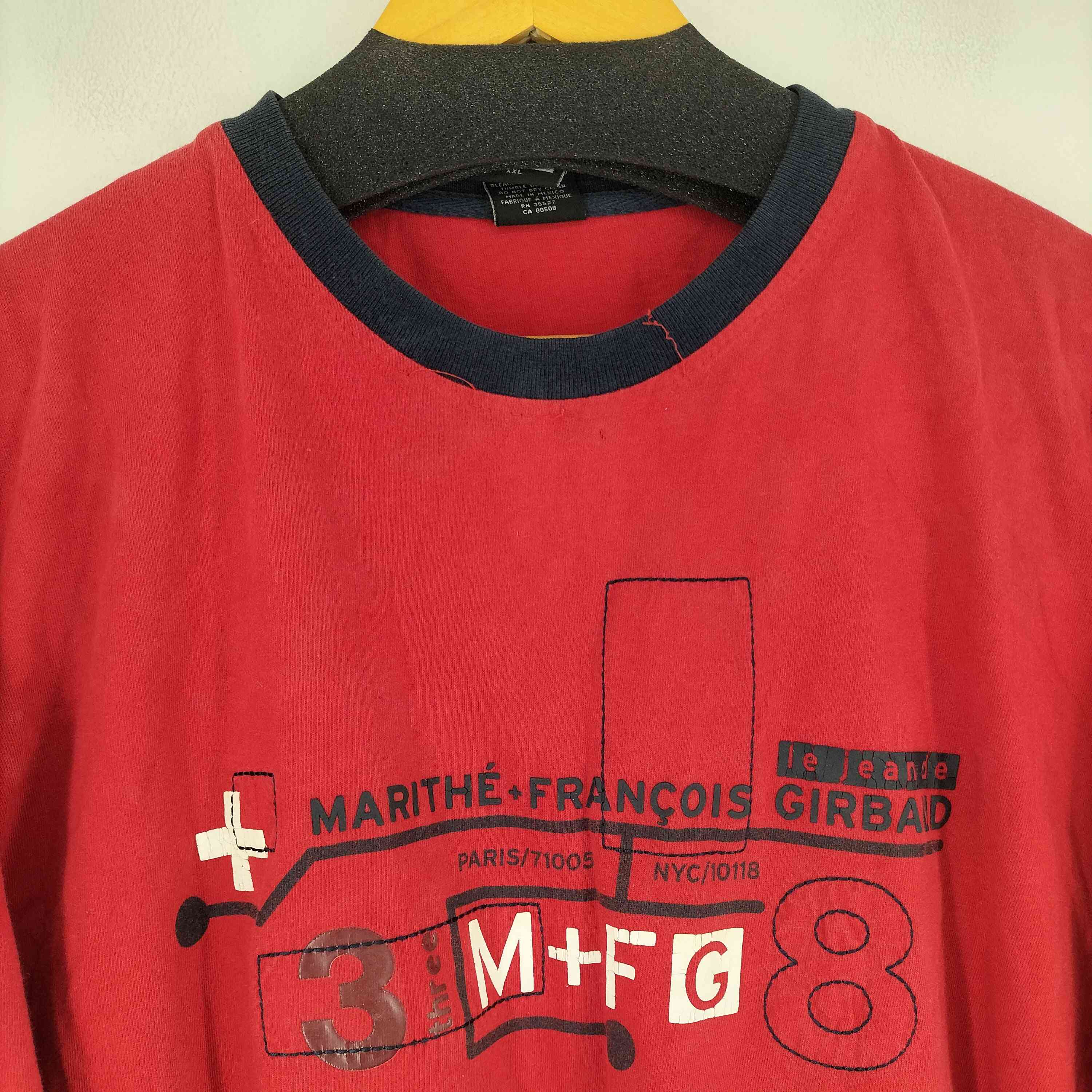 マリテフランソワジルボー MARITHE FRANCOIS GIRBAUD 90S ロゴ