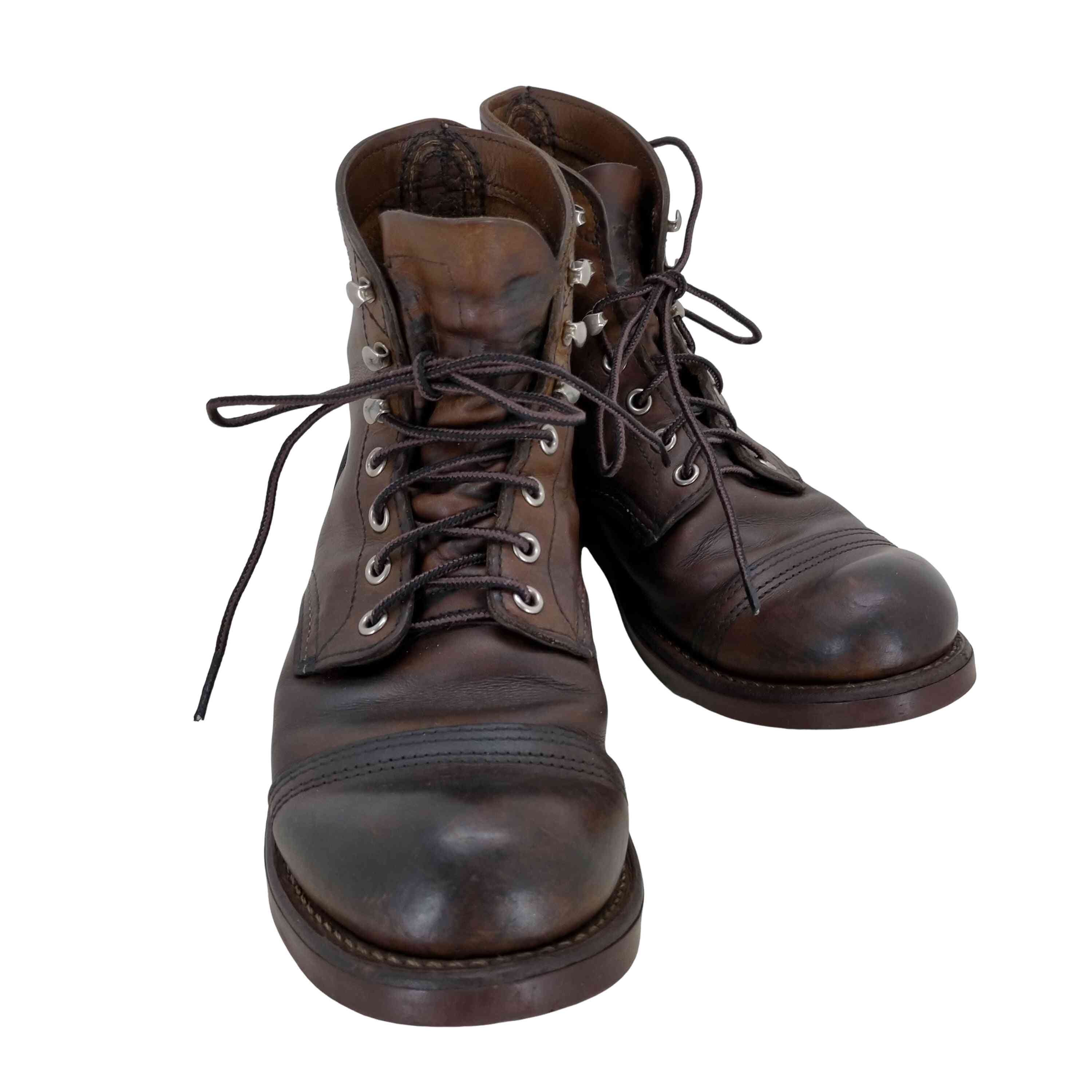 RED WING レッド ウイング 9070 PLAIN TOE BLACK HARNESS アイ