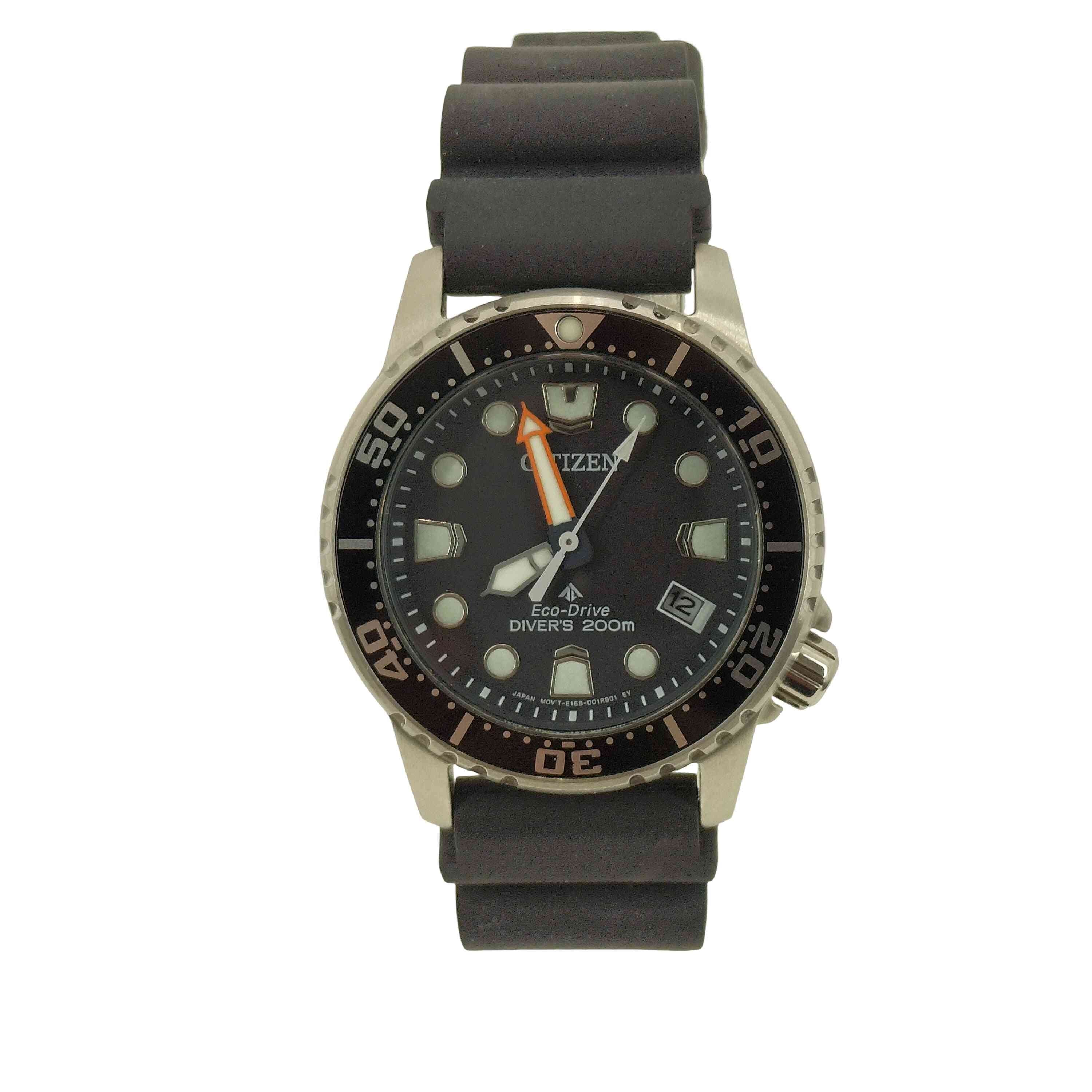 【美品】シチズン エコドライブ 電波ソーラー E610-S062977 稼働品 CITIZEN シチズン プロマスターエコドライブE610-S062977