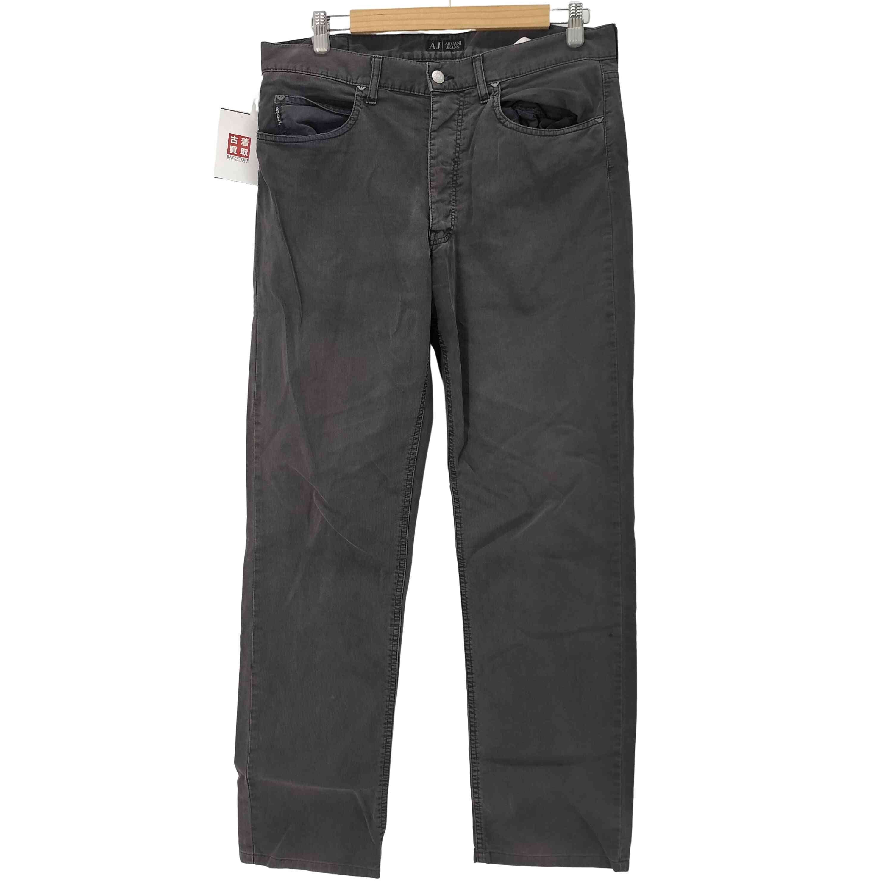 アルマーニジーンズ ARMANI JEANS ウォッシュ加工ストレートデニム 