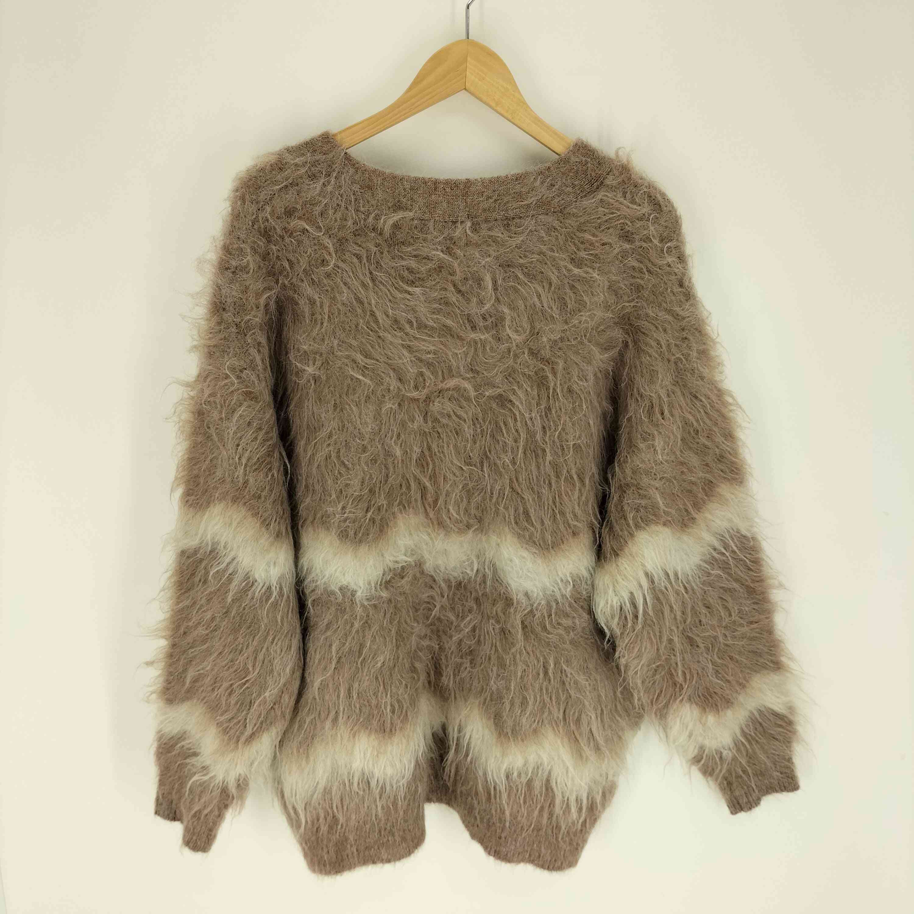 ollun オルン naminami shaggy knit cardigan ナミナミ シャギー 