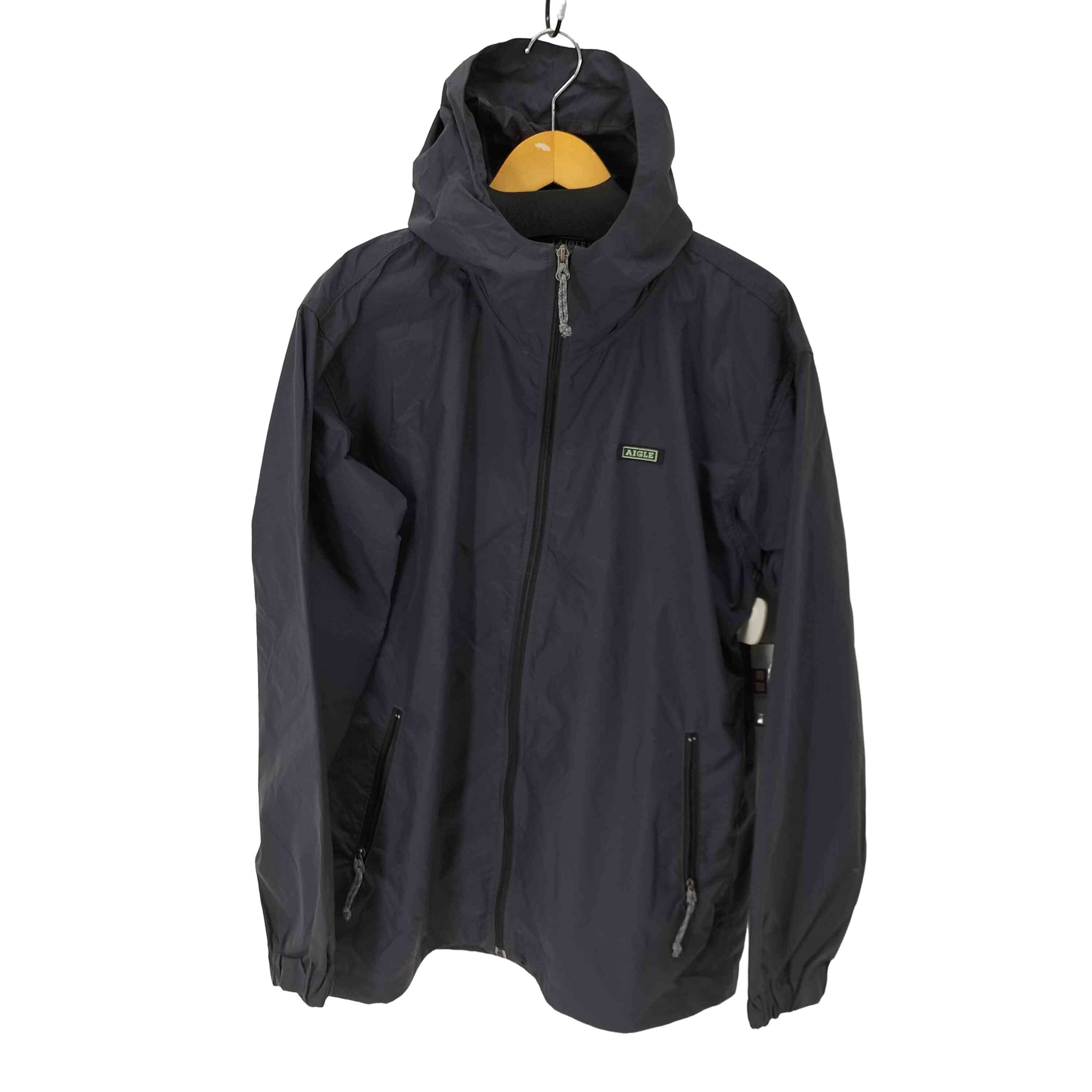 エーグル AIGLE ジップアップ フード ナイロンパーカー メンズ