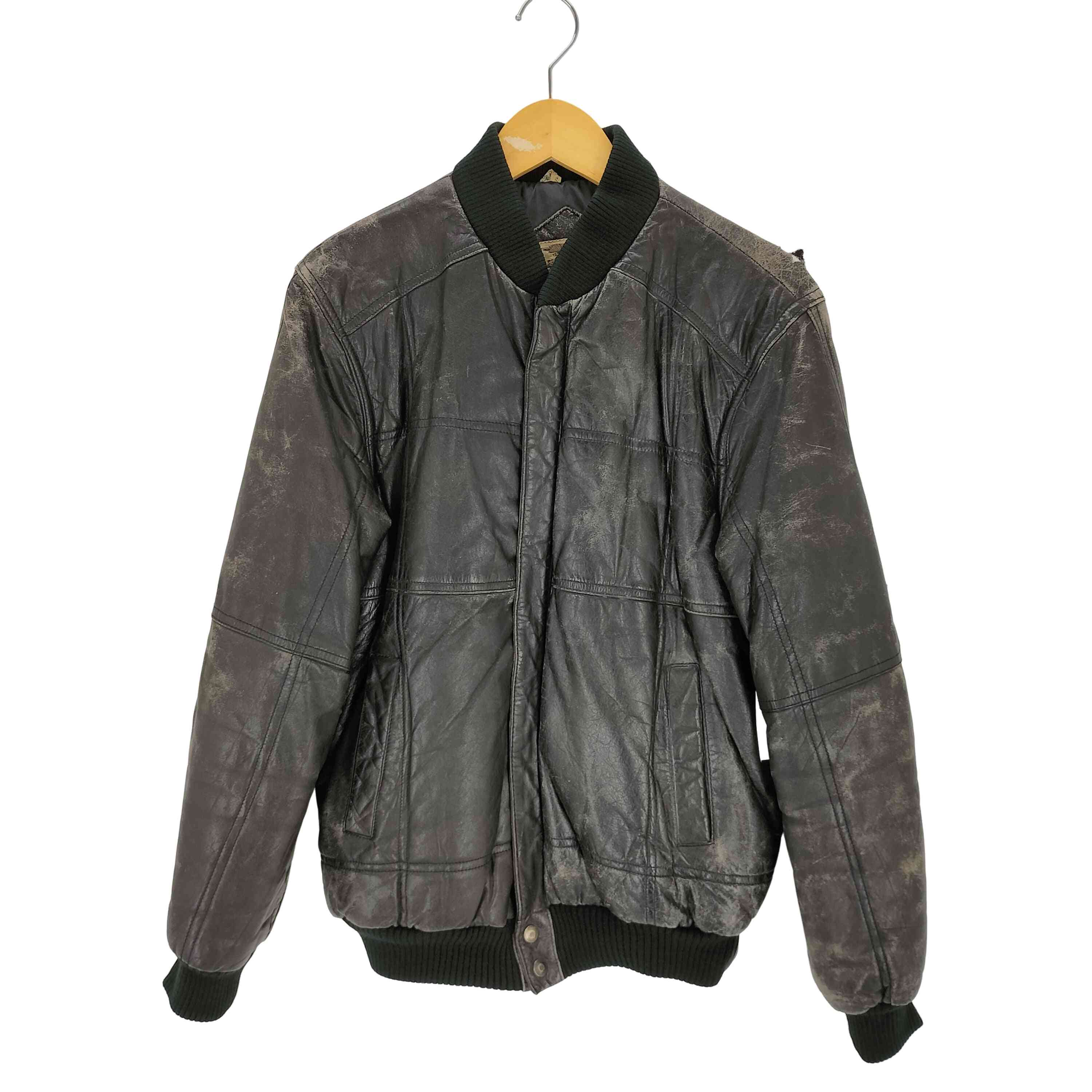 J＆C カウレザーボンバージャケット メンズ JPN：L – ブランド