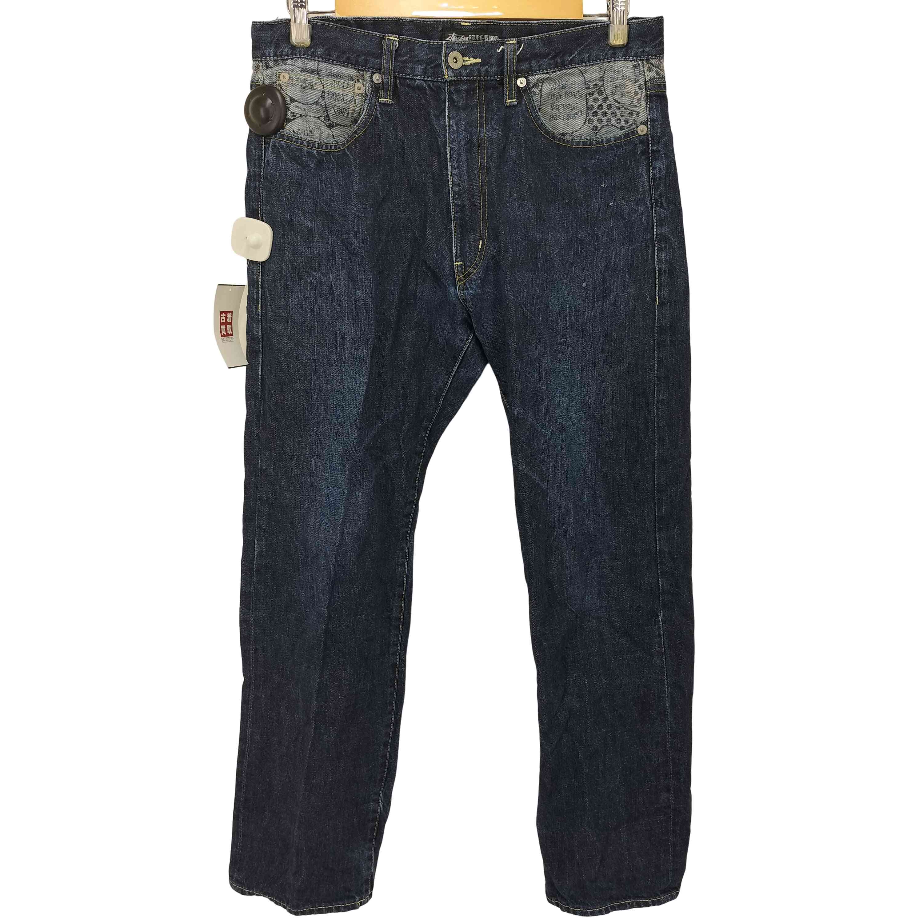 ステューシー Stussy Rough Rugged Workgear 総柄 切り替え