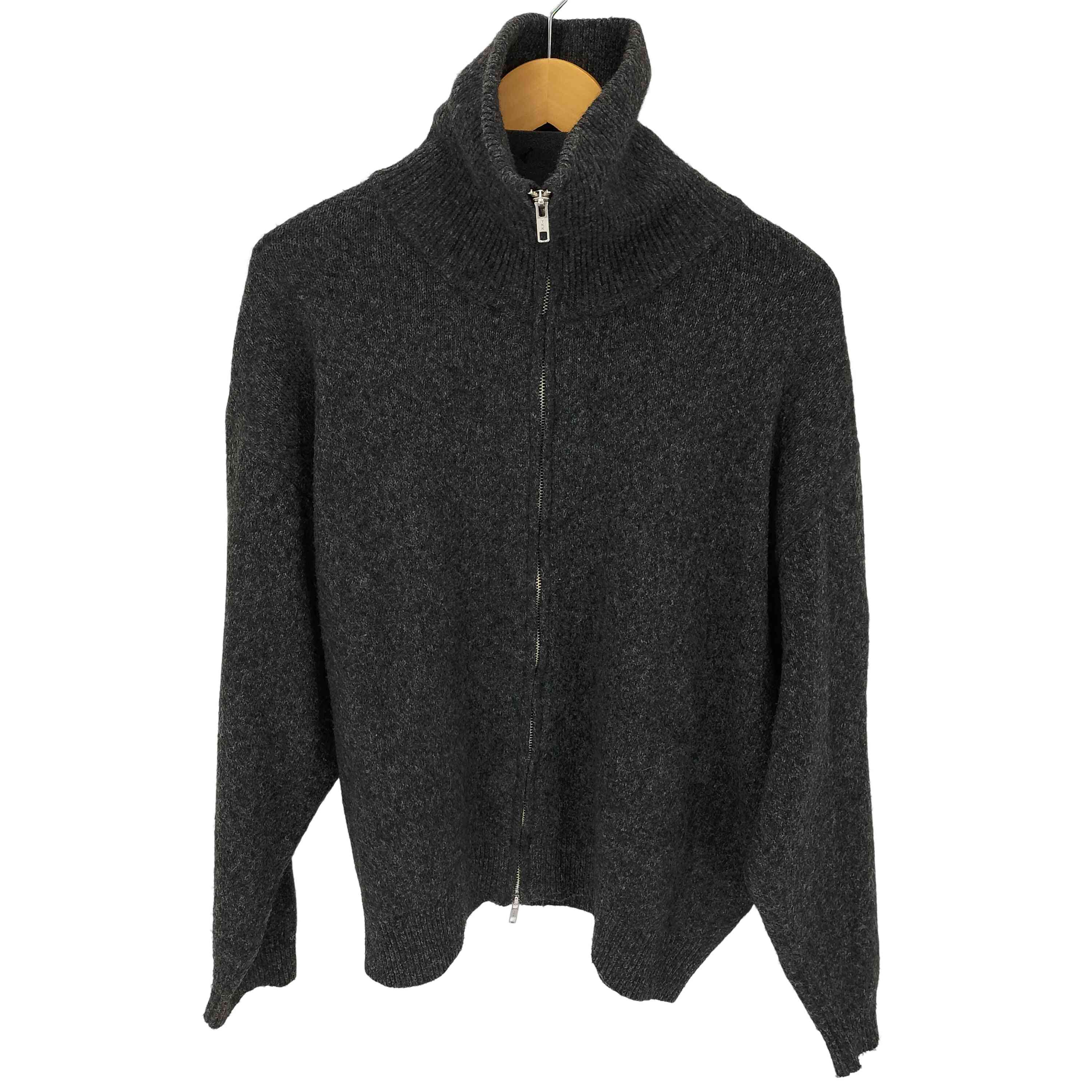 【SINSS】ルーズシルエットジップニット　Sサイズ SINSS（シンス）の「Loose silhouette zip knit / ルーズ