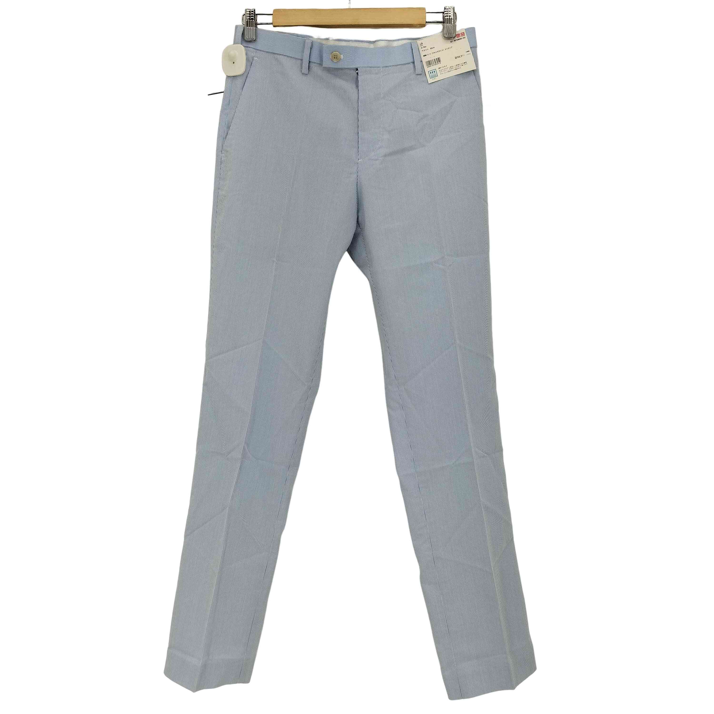 ユニクロ UNIQLO 感動パンツ（ウルトラライト・ストライプ) メンズ