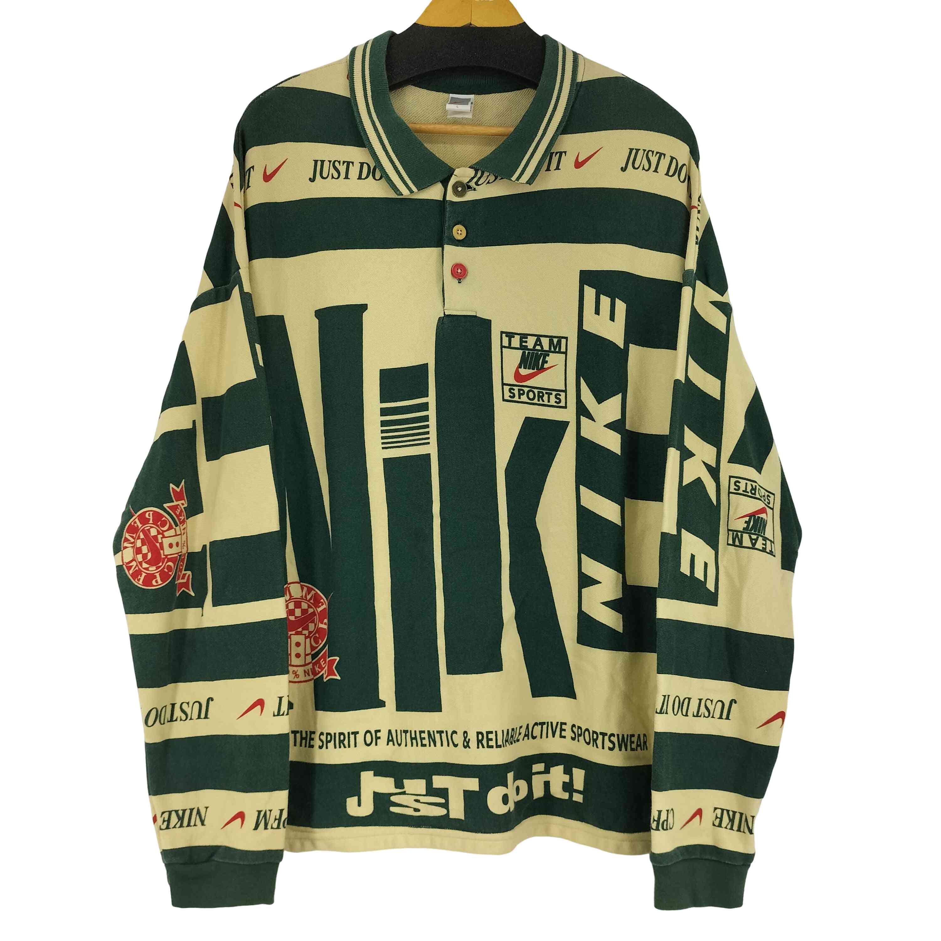 にゅーとろ出品 ナイキ NIKE Cactus Plant Flea Market L/S ポロシャツ メンズ