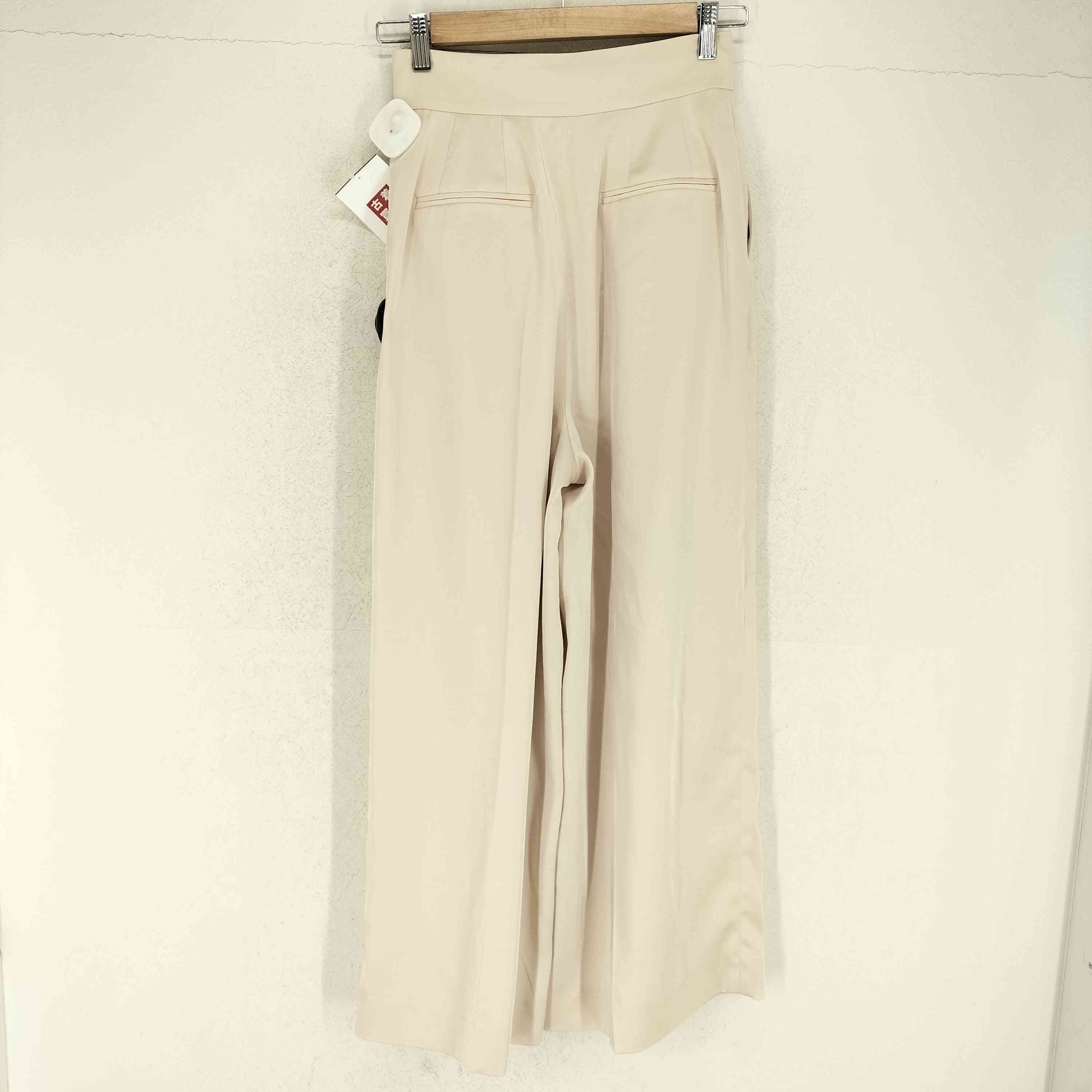 セルフォード CELFORD 25SS サテンタックワイドパンツ レディース 36