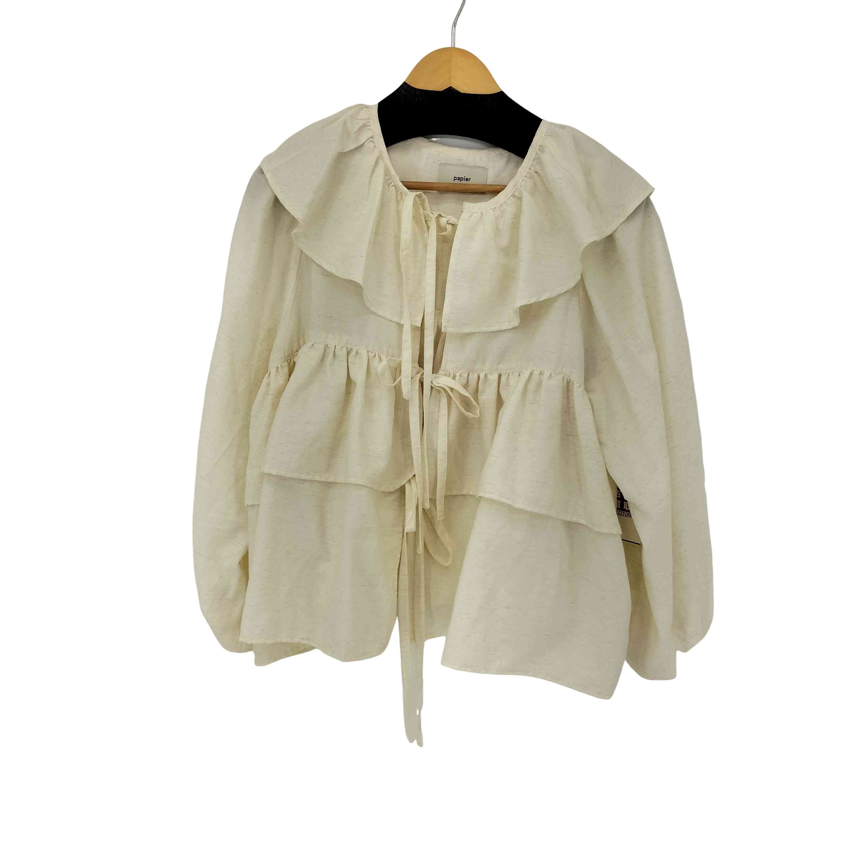 papier パピエ 24ss / Holic Blouse Holder SLOBE別注 papier⁄パピエ 