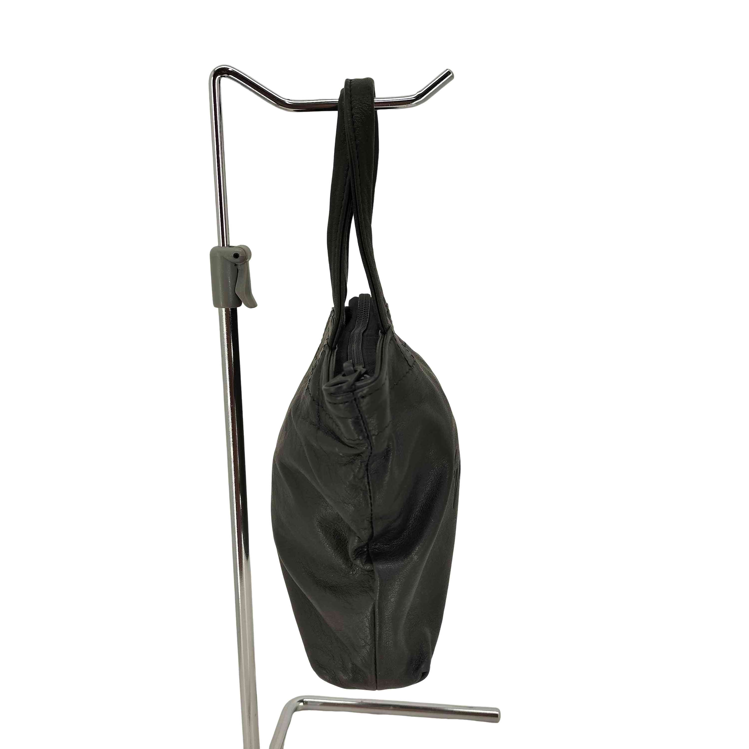 Yohji Yamamoto ヨウジヤマモト ノベルティ レザー ミニトート 中古・古着通販】YOHJI YAMAMOTO (ヨウジヤマモト) ノベルティ