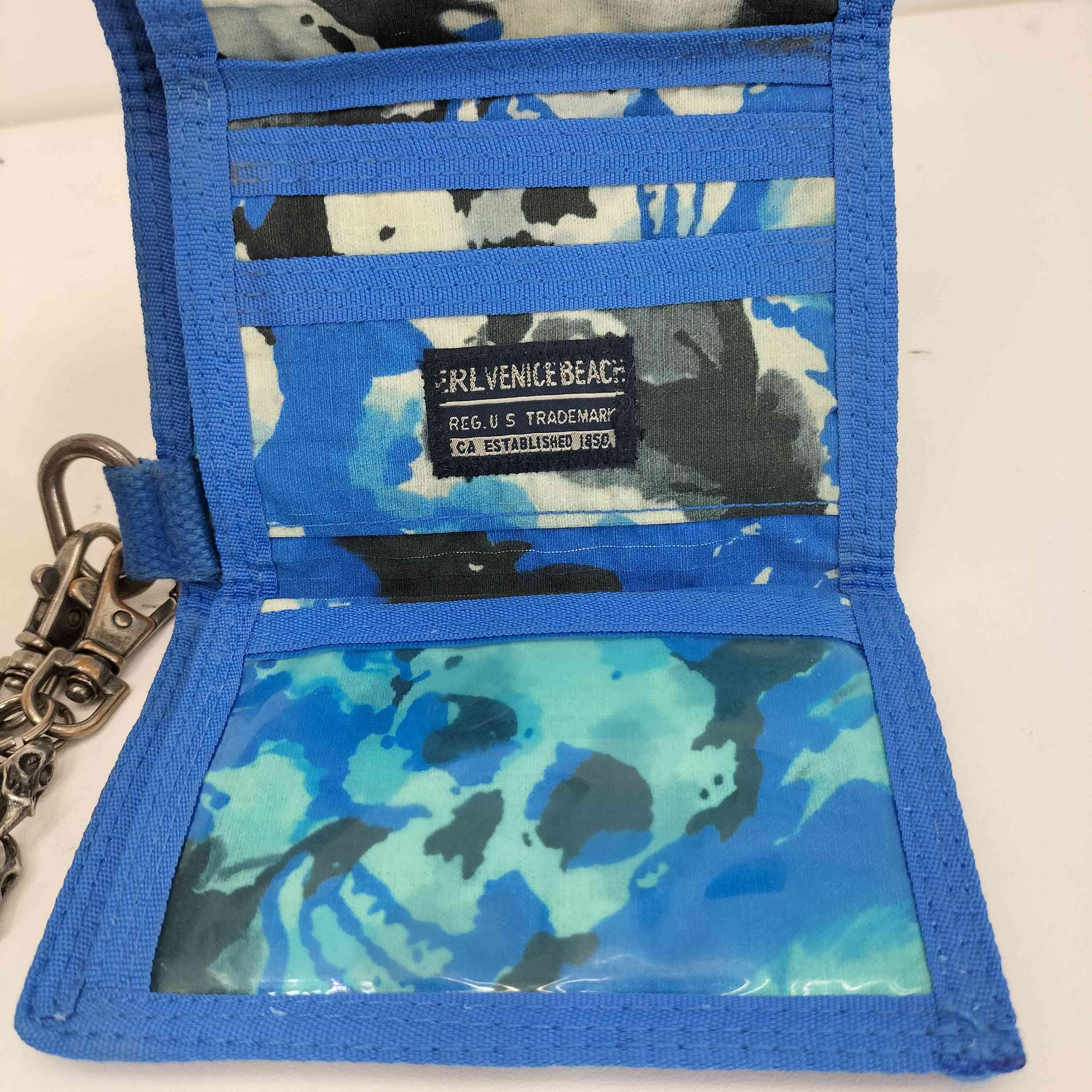 イーアールエル ERL 24AW UNISEX SKULL WALLET WOVEN メンズ 