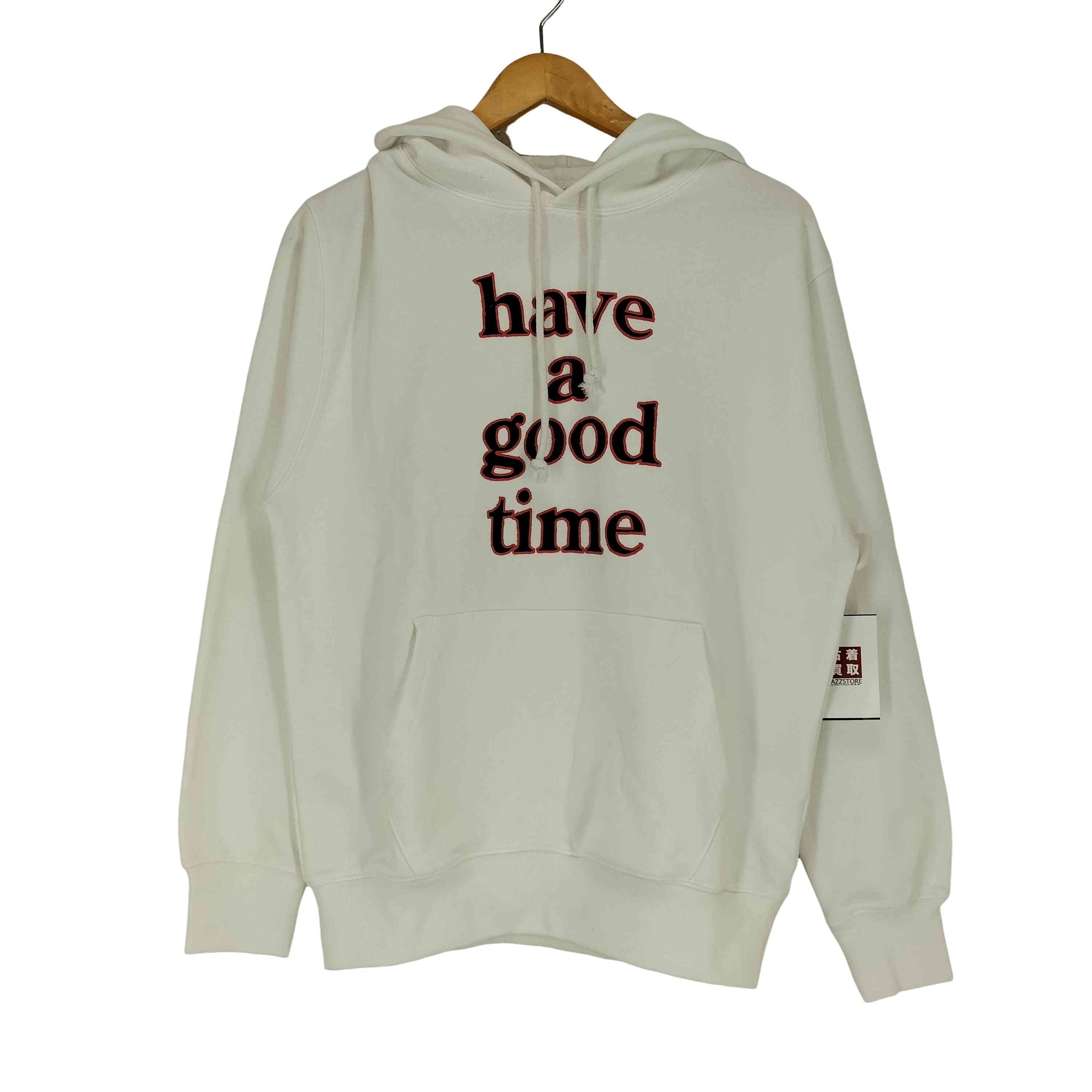 超人気 ハブアグッドタイム パーカー have a good time 古着