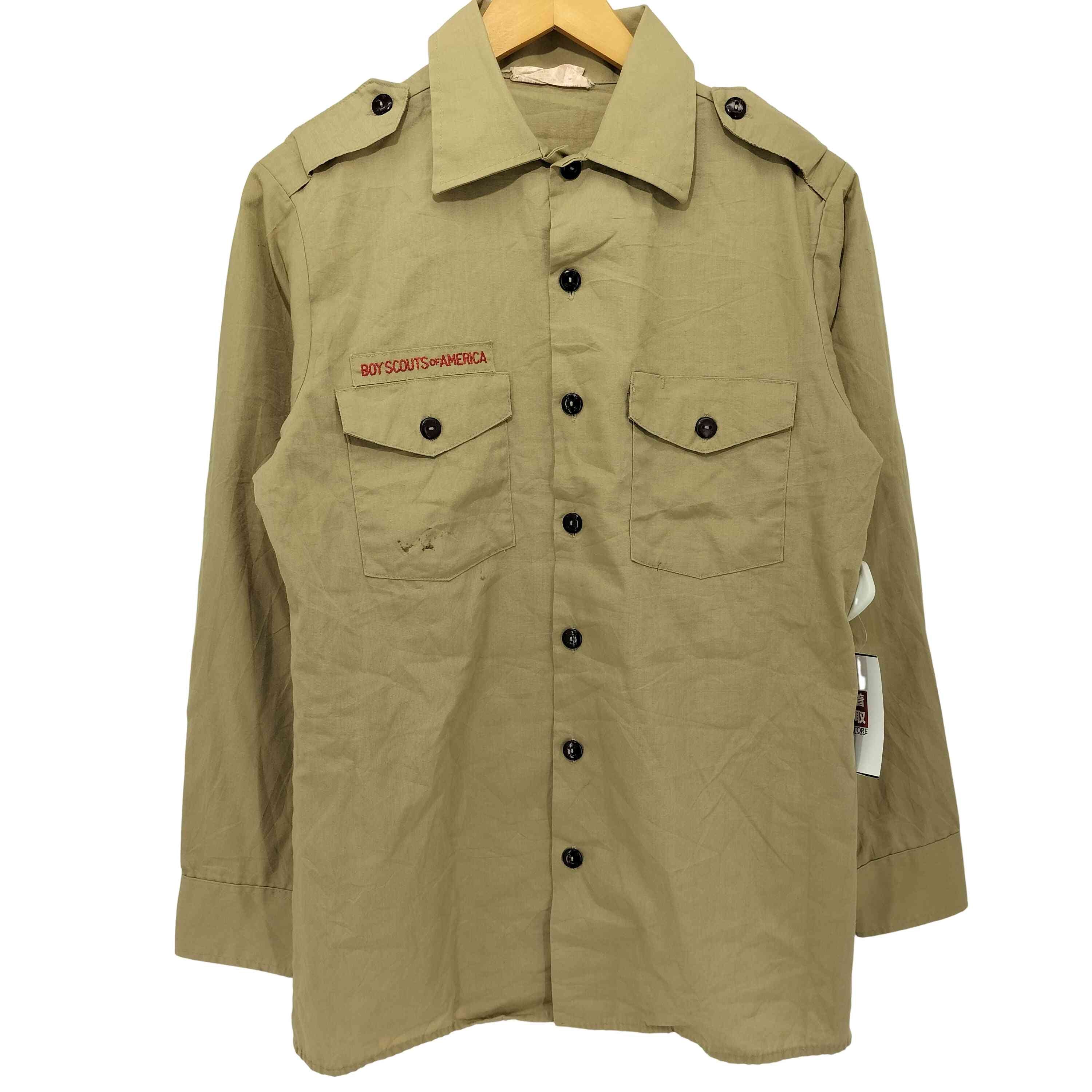 USA製BoyScouts of America半袖ボーイスカウトシャツワッペン