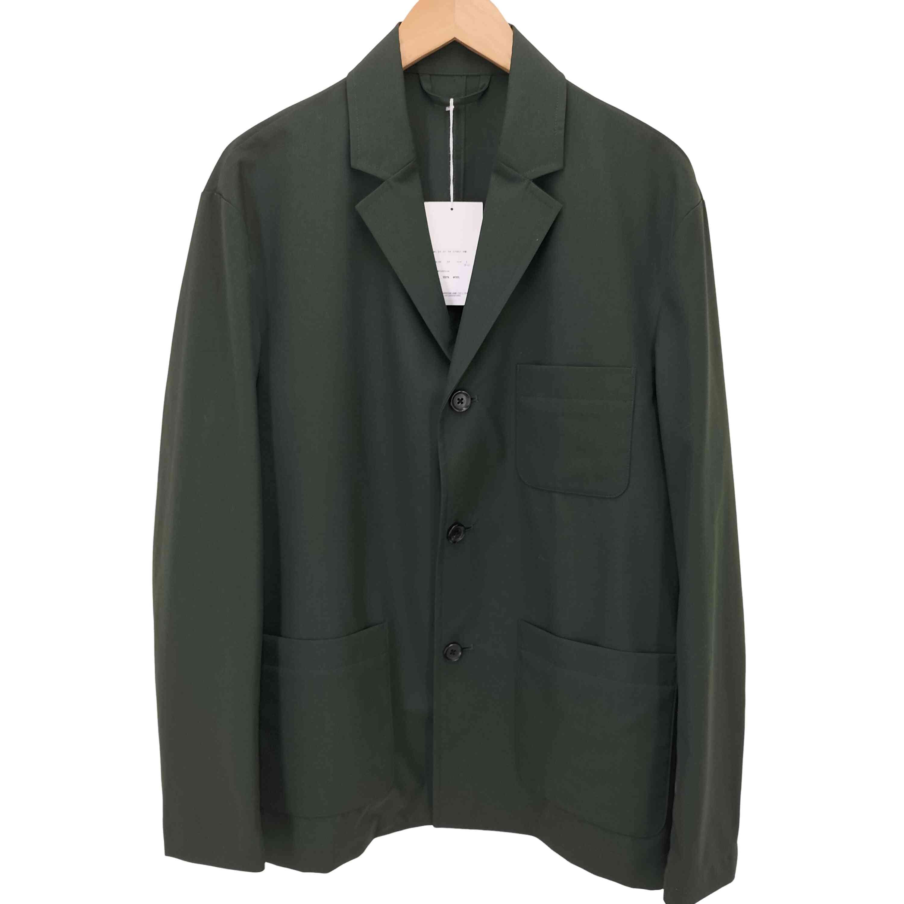 キャバン CABaN 22AW コットンタイプライター クロップドシャツ