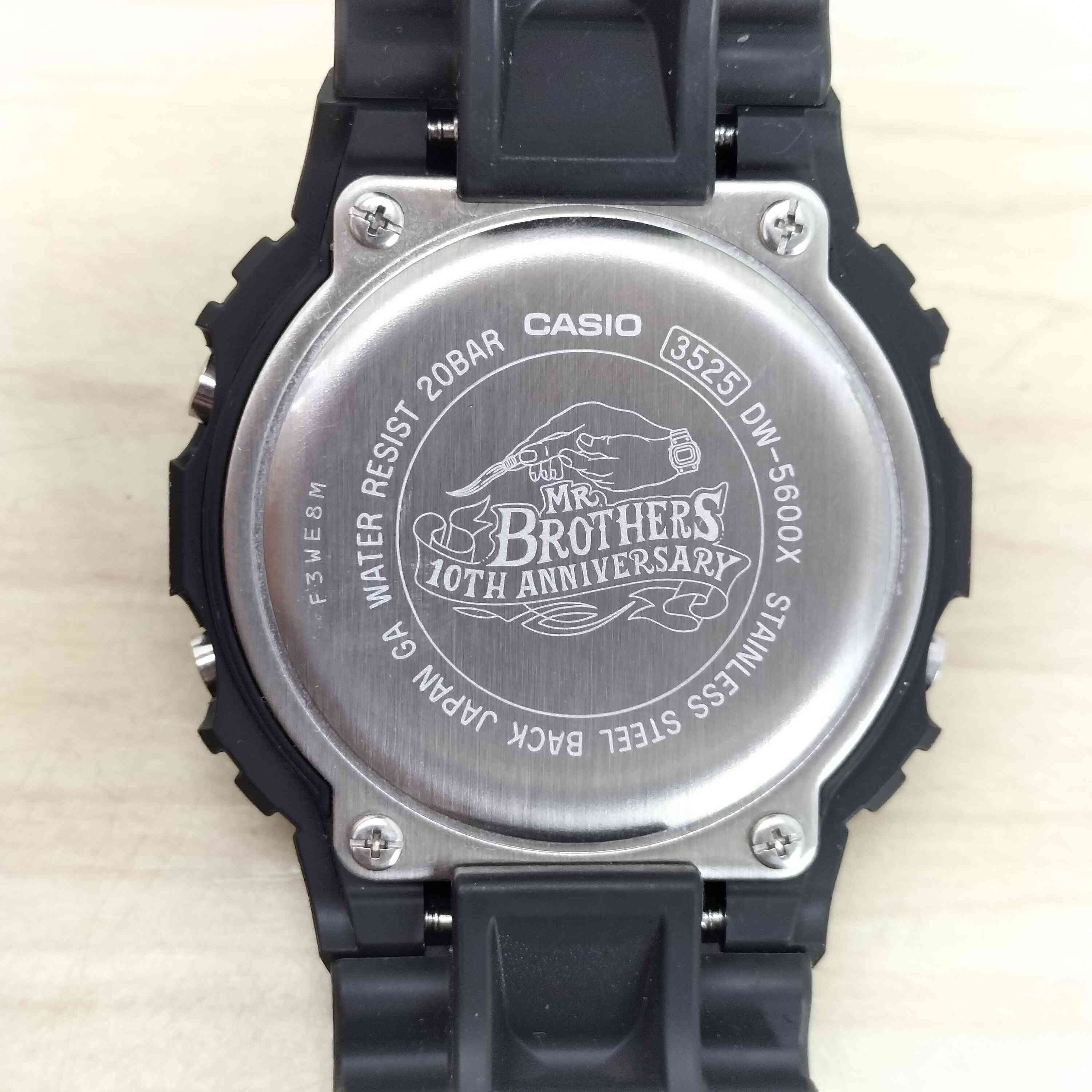 カシオ CASIO MR.BROTHERS CUT CLUB × G-SHOCK DW-5600X メンズ 