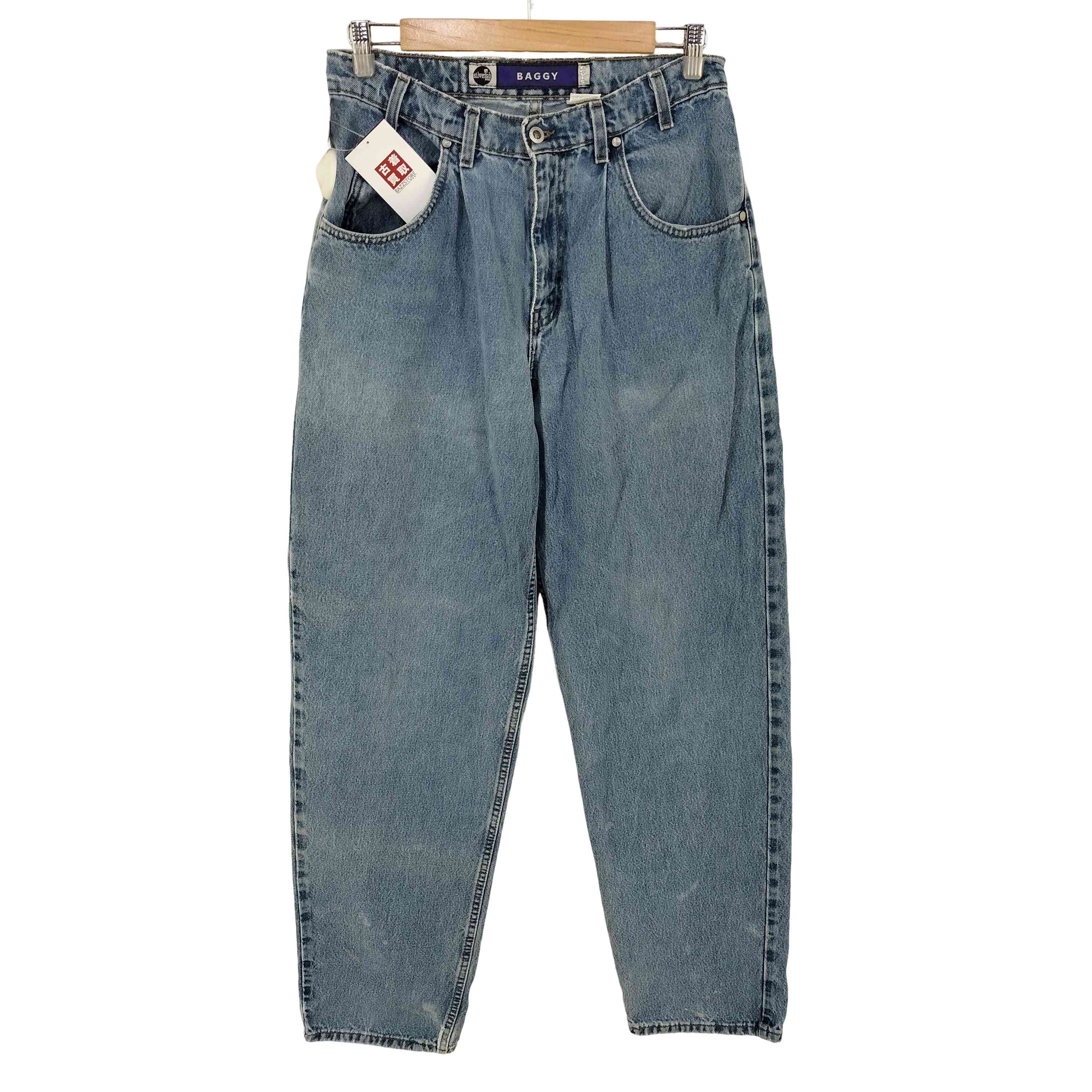 90's Levi's Silvertab BAGGY デニムパンツ USA製 90s USA製 Levi'sリーバイス silverTabシルバータブ BAGGY FIT