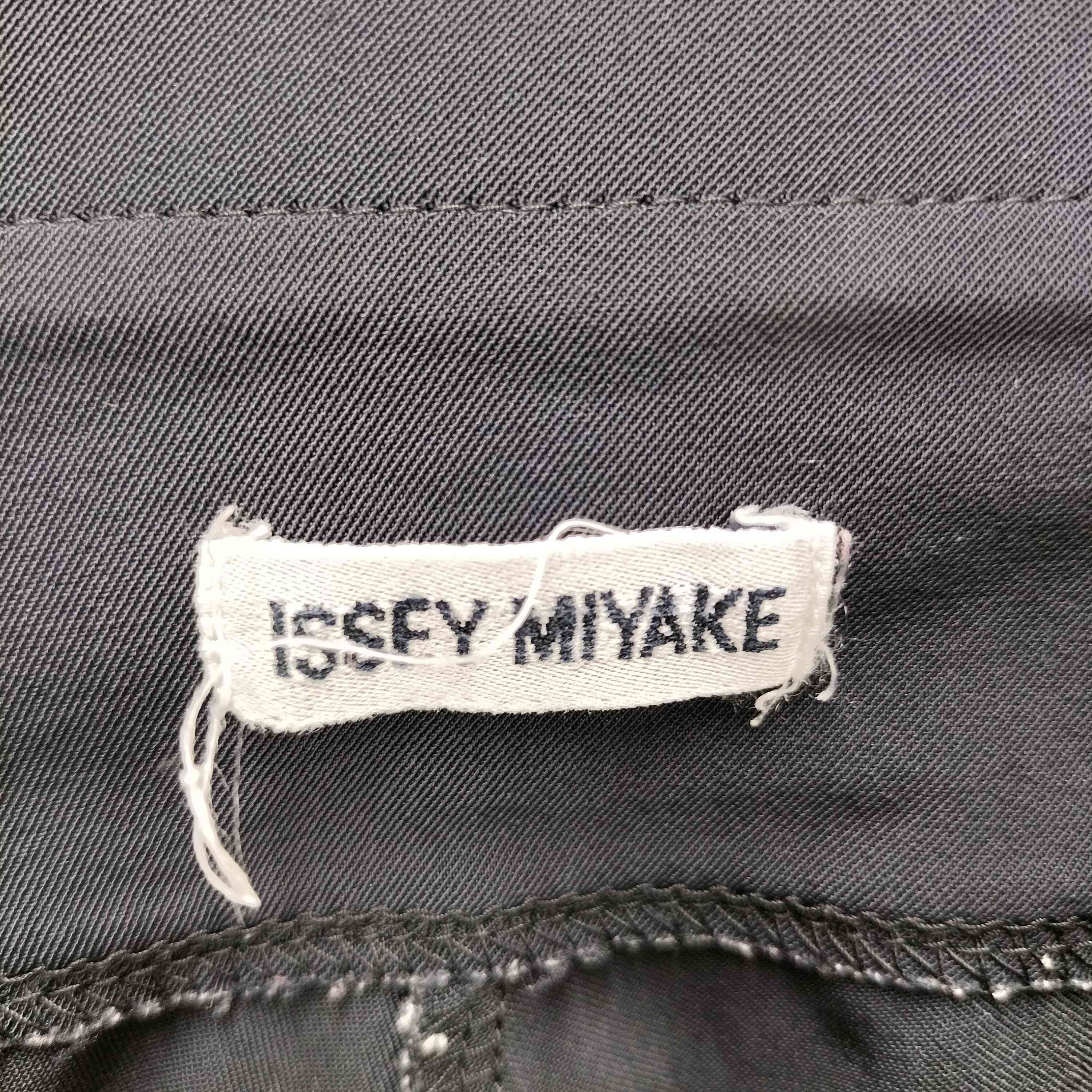 希少 ビンテージ HAI イッセイミヤケ サイドジップ ストレッチパンツ イッセイミヤケ ISSEY MIYAKE 90S 94SS 裾ジップ ストレッチ