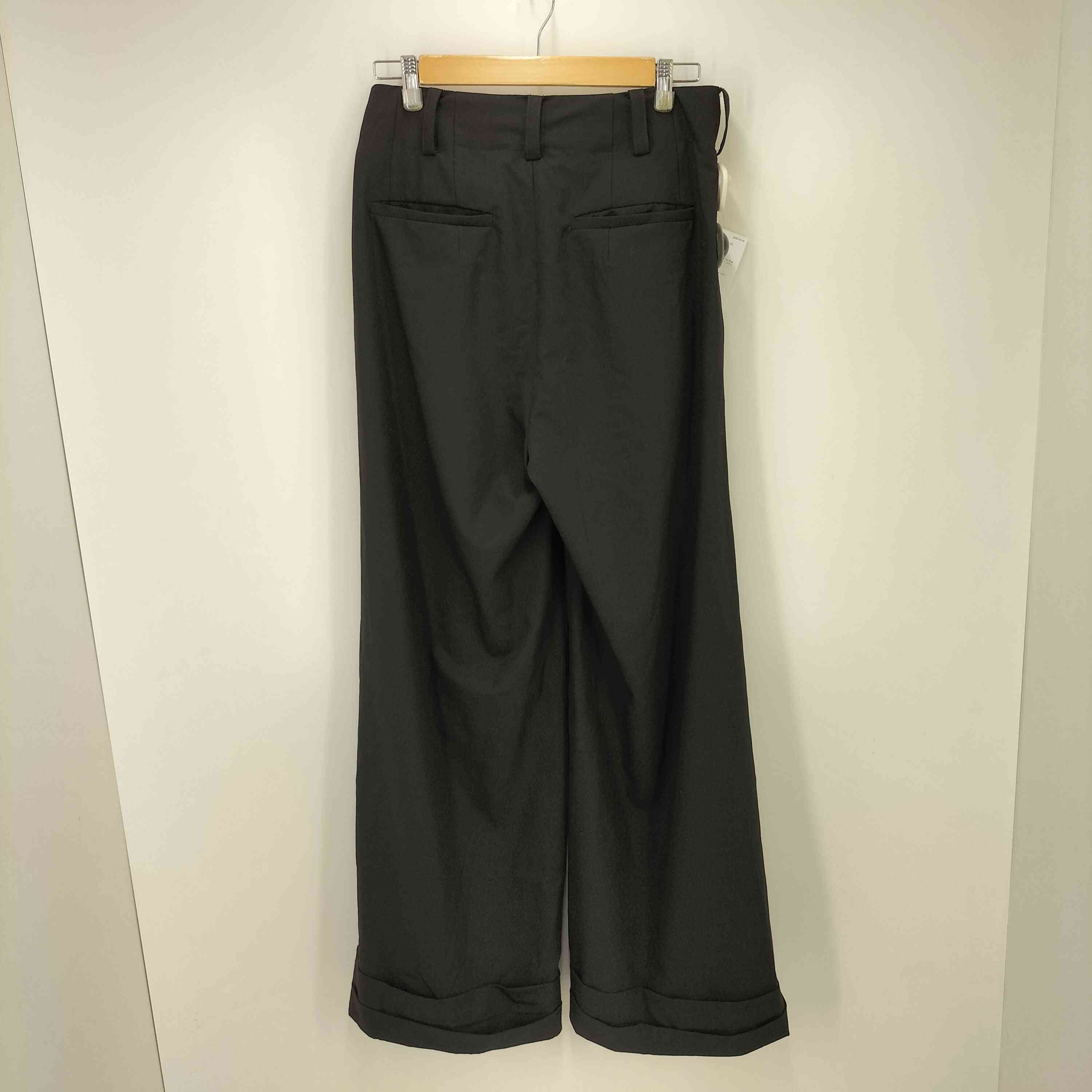 un peu different 25SS Tuck Wide Baggy Slacks タック ワイド バギー