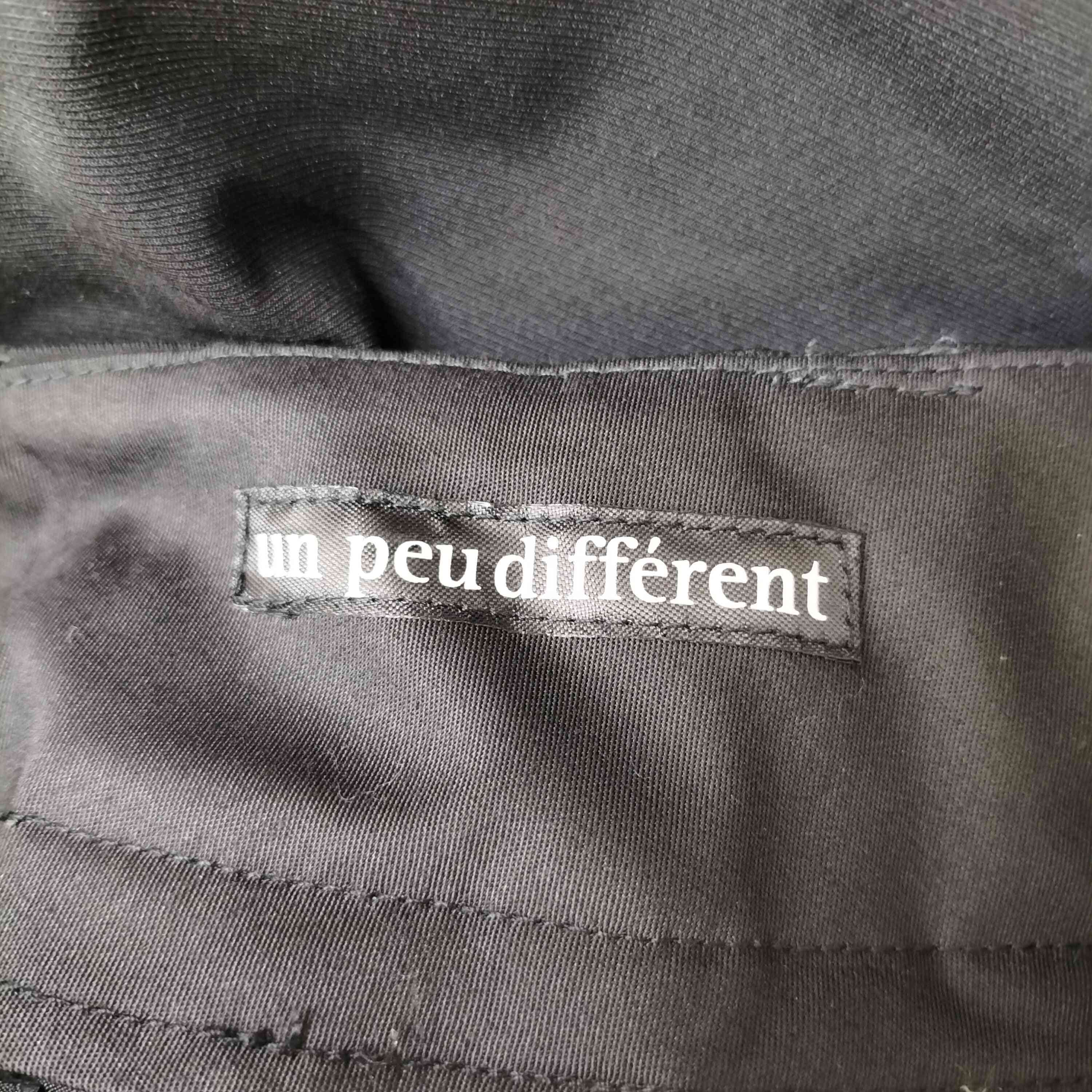 un peu different 25SS Tuck Wide Baggy Slacks タック ワイド バギー