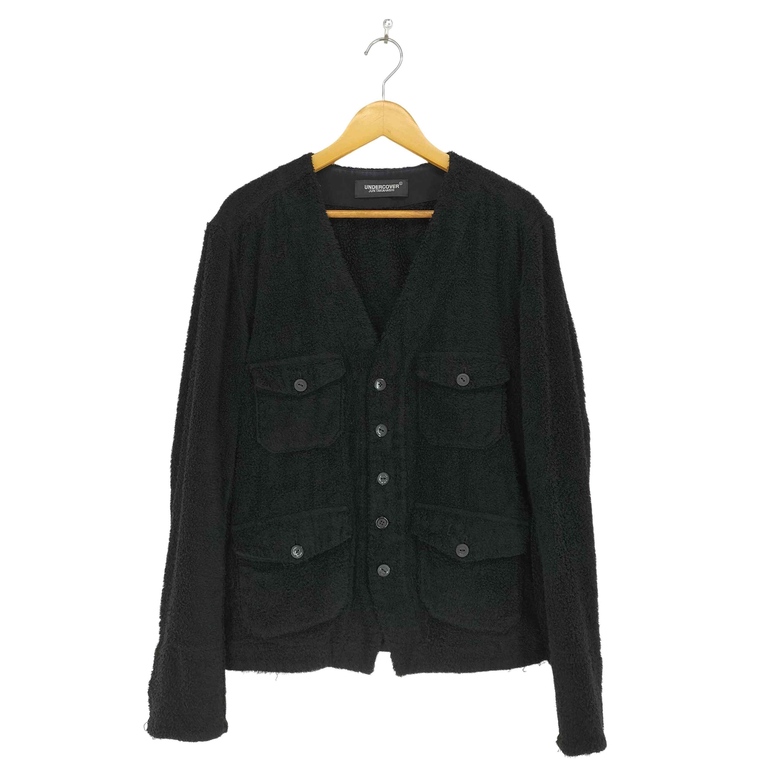 アンダーカバー　21ss コットンブルゾン V.A.がアンダーカバーに別注 ウールのブルゾンと縮絨ウールの