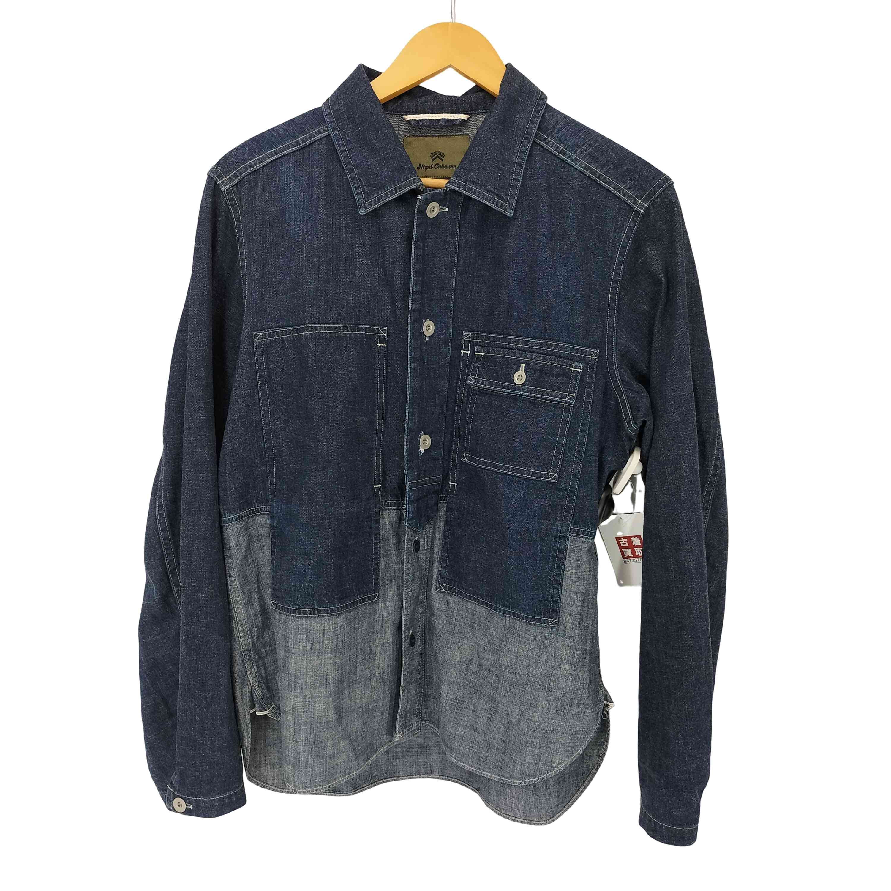 ナイジェルケーボン NIGEL CABOURN チェック柄 ボタンダウン L/S