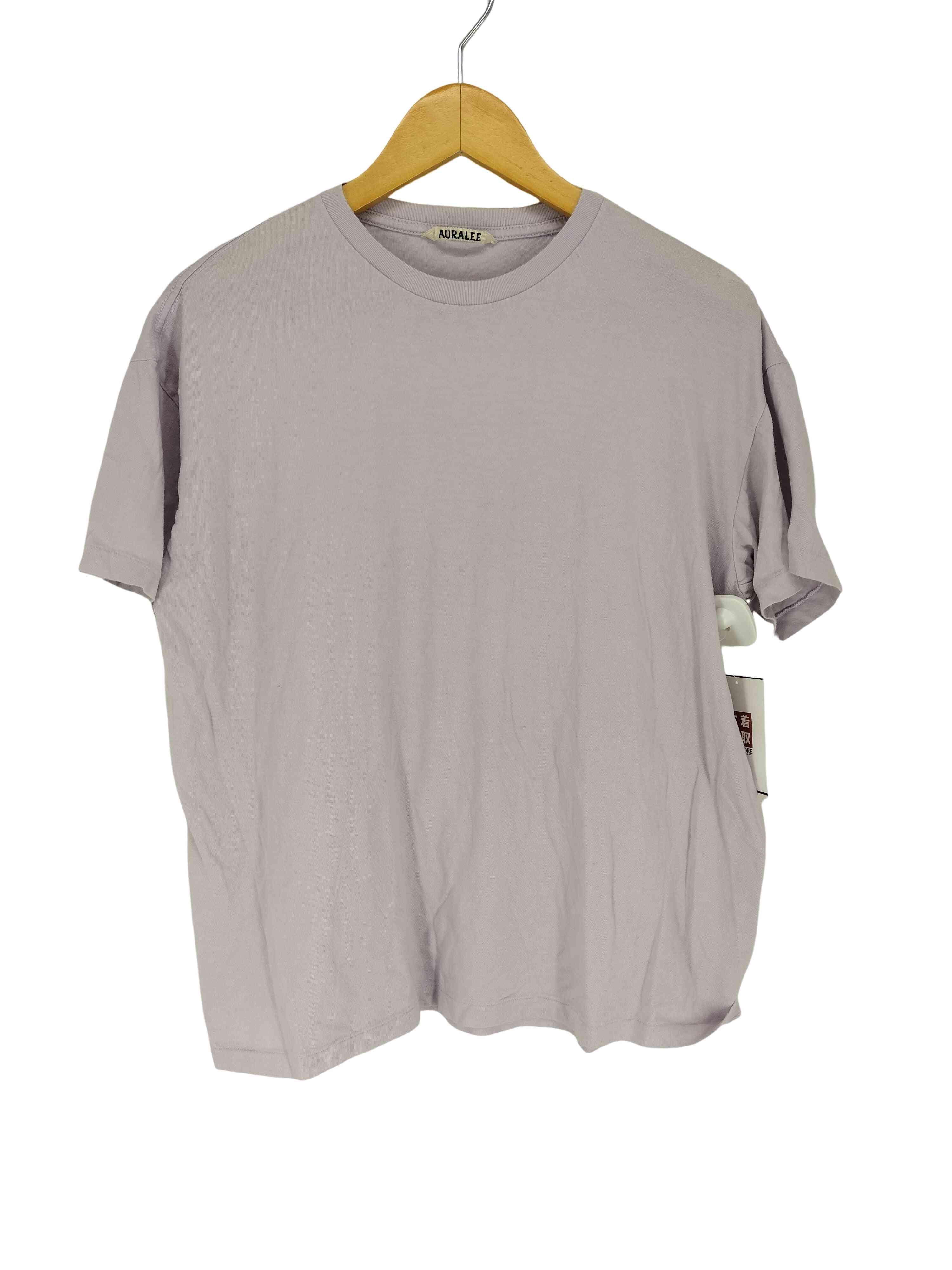 17SS 新品 AURALEE オーラリー SEAMLESS CREW NECK TEE ホワイト 白 サイズ4 Tシャツ