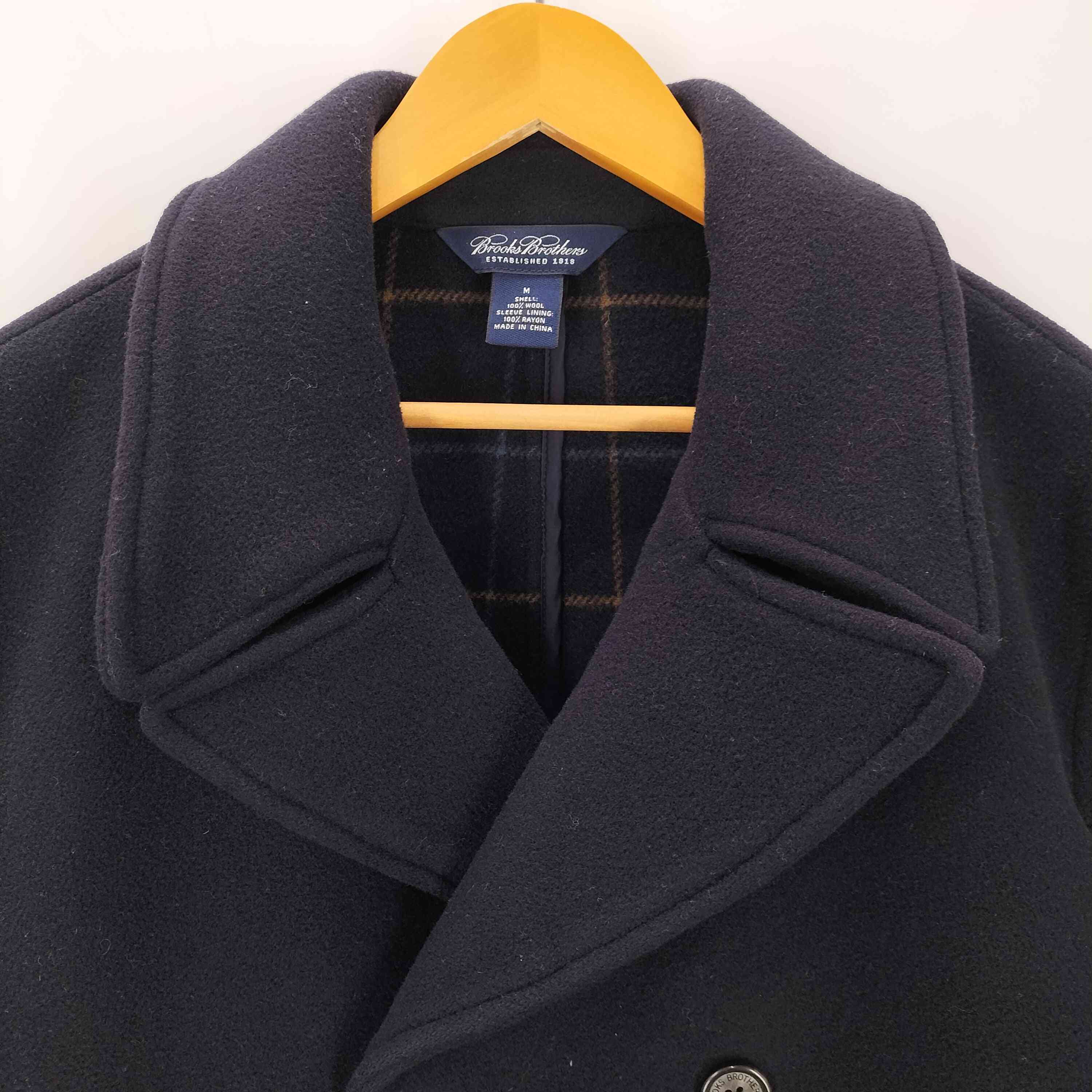 Brooks Brothers ブルックスブラザーズ　ピーコート　値下げ可能 ブルックスブラザーズ BROOKS BROTHERS ダブルブレストロング