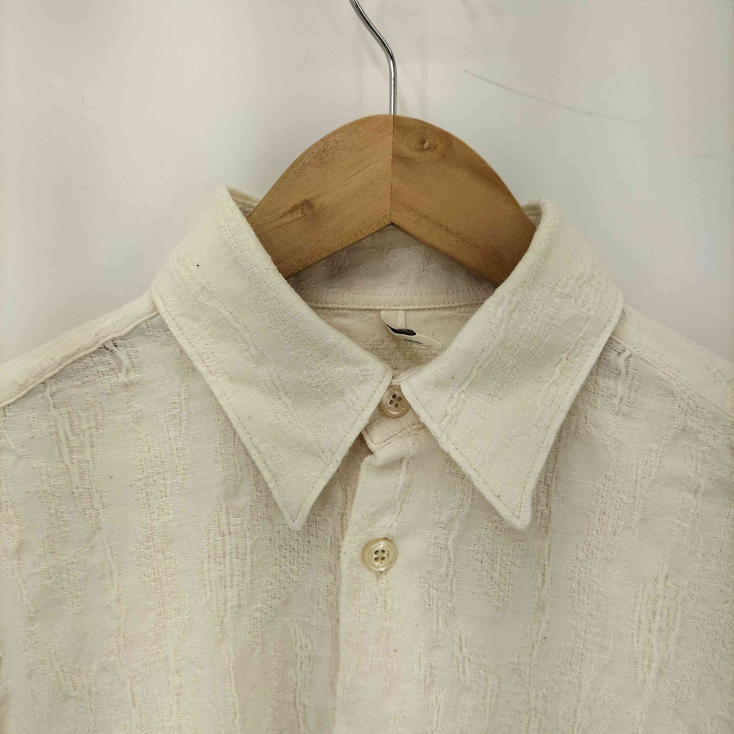 SUNFLOWER ACE textured shirt メンズ import：XS – ブランド古着買取