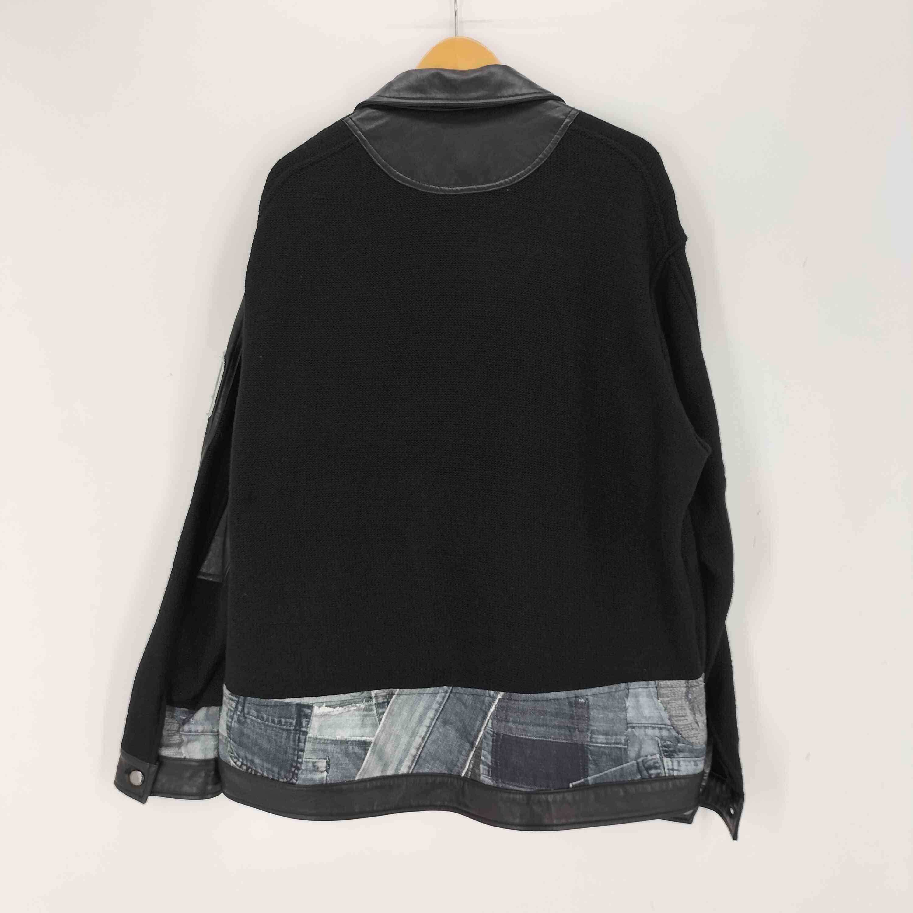 【ZARA×ANDERSSON BELL】ニットコンビレザージャケット ZARA×ANDERSSON BELL】ニットコンビレザージャケット