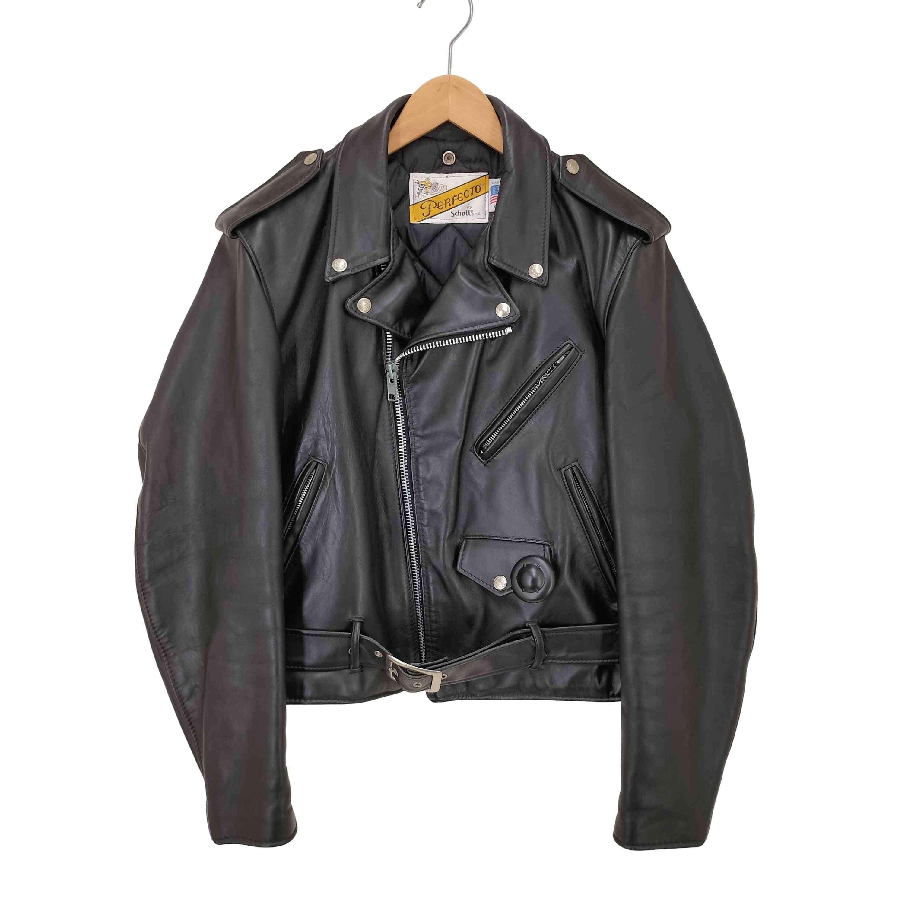 ショット Schott USA製 PERFECTOタグ 618 RIDERS JACKET ダブル