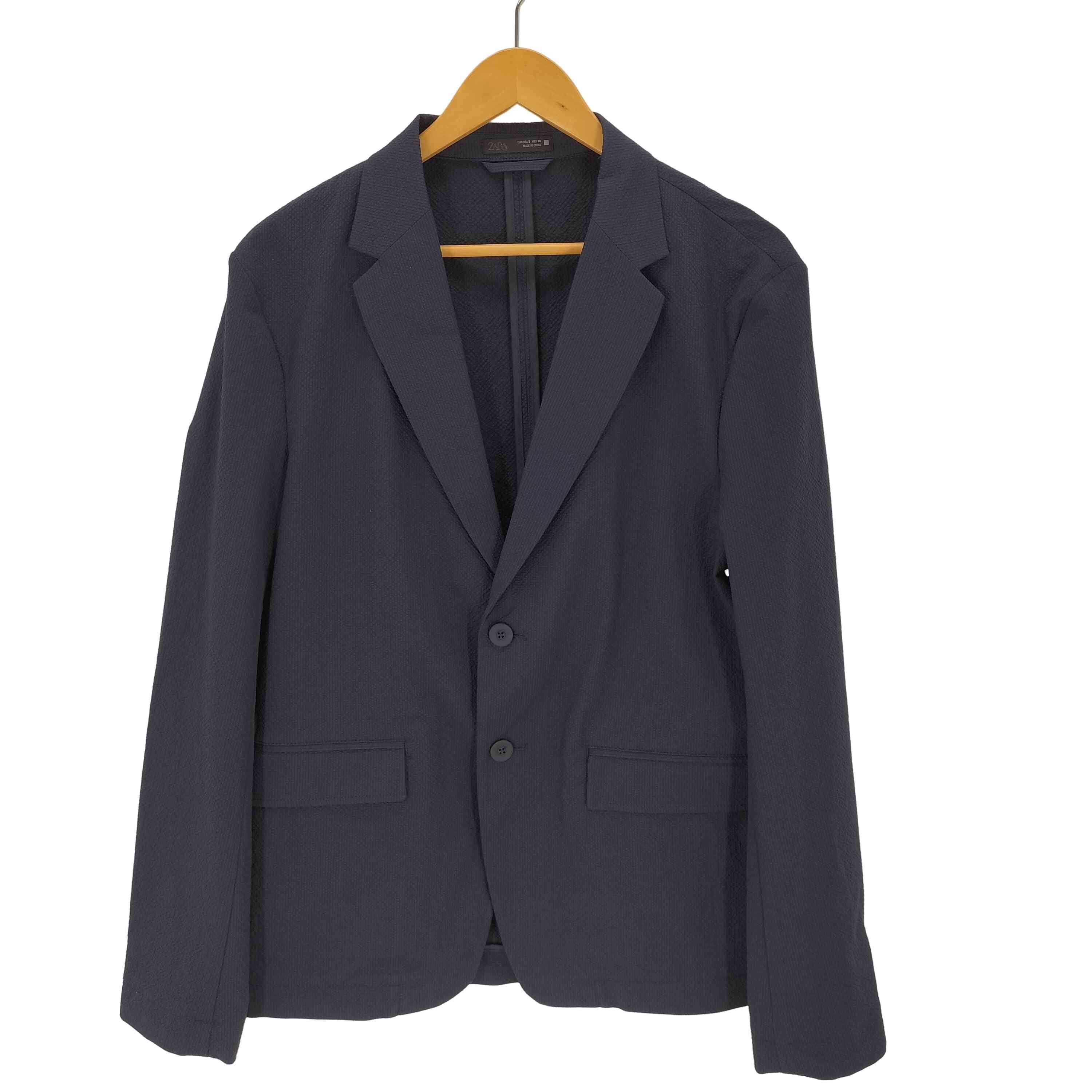 ZARA ウォッシュド ワックスフィニッシュジャケット　サイズ38 ZARA ウォッシュド ワックスフィニッシュジャケット サイズ38