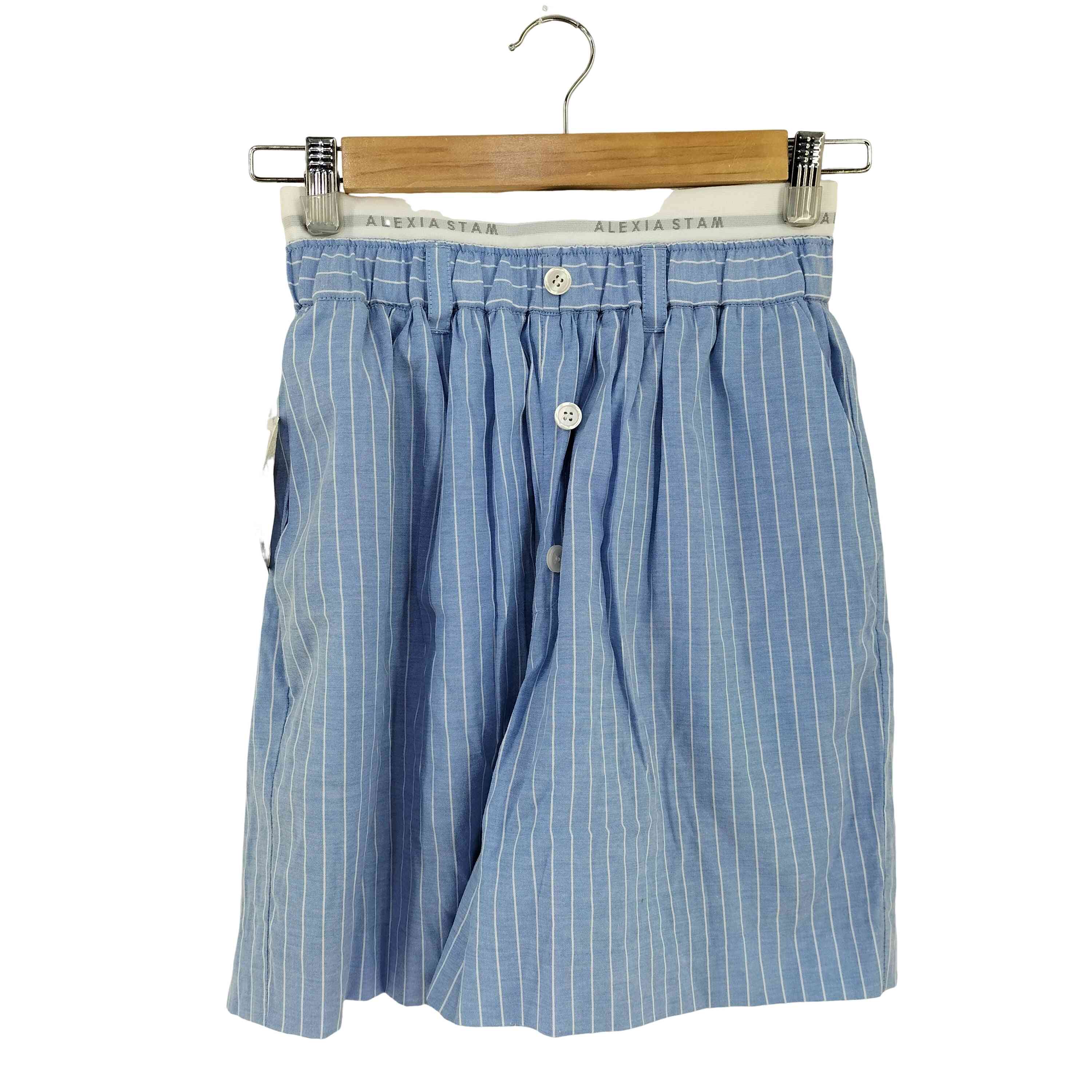 ALEXIA STAM ストライプショートパンツ Sサイズ ALEXIA STAM パンツ Striped Short Pants /ストライプショート