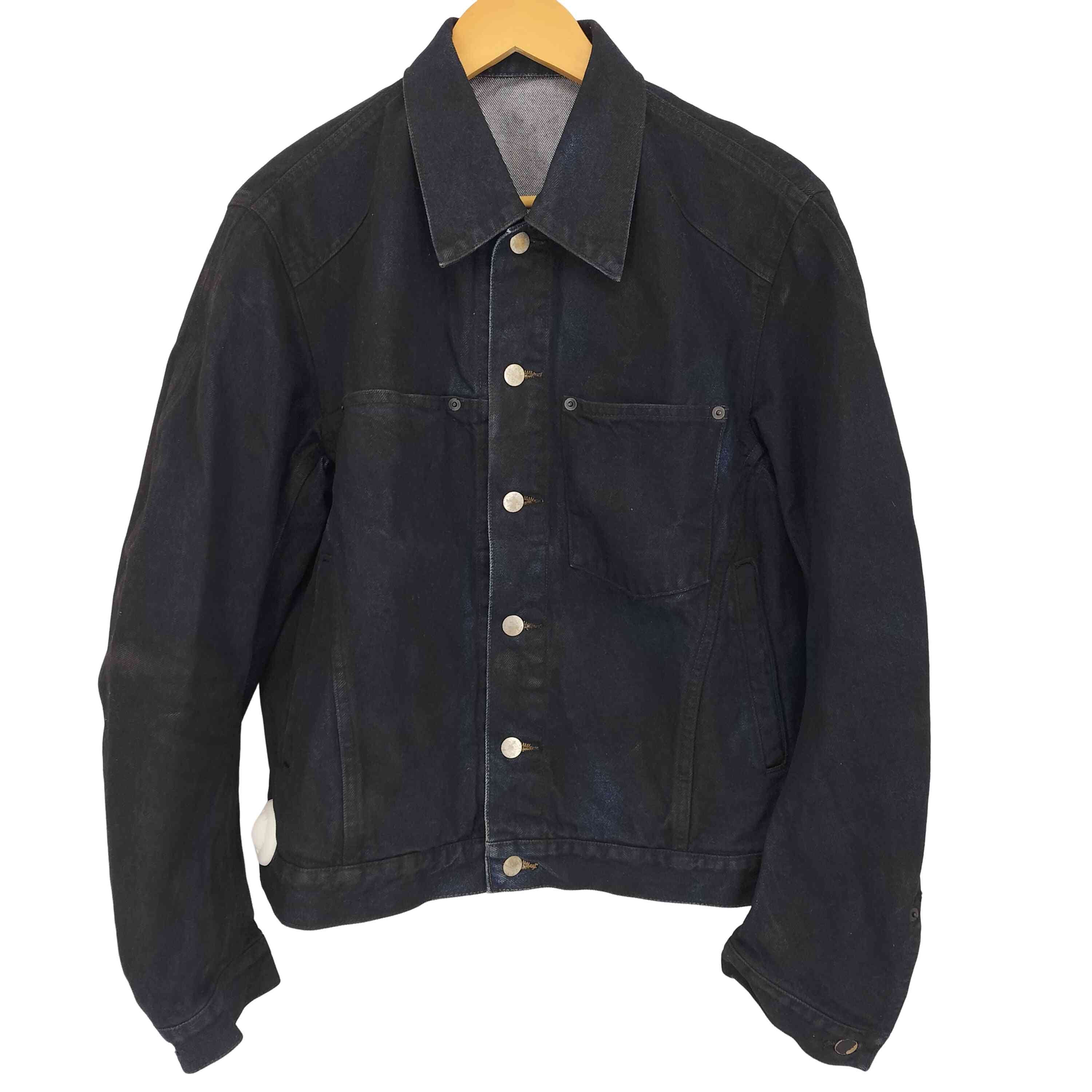 ネヴァーフォーゲット NVRFRGT CONZ 別注 COATING 3D TRUCKER JACKET