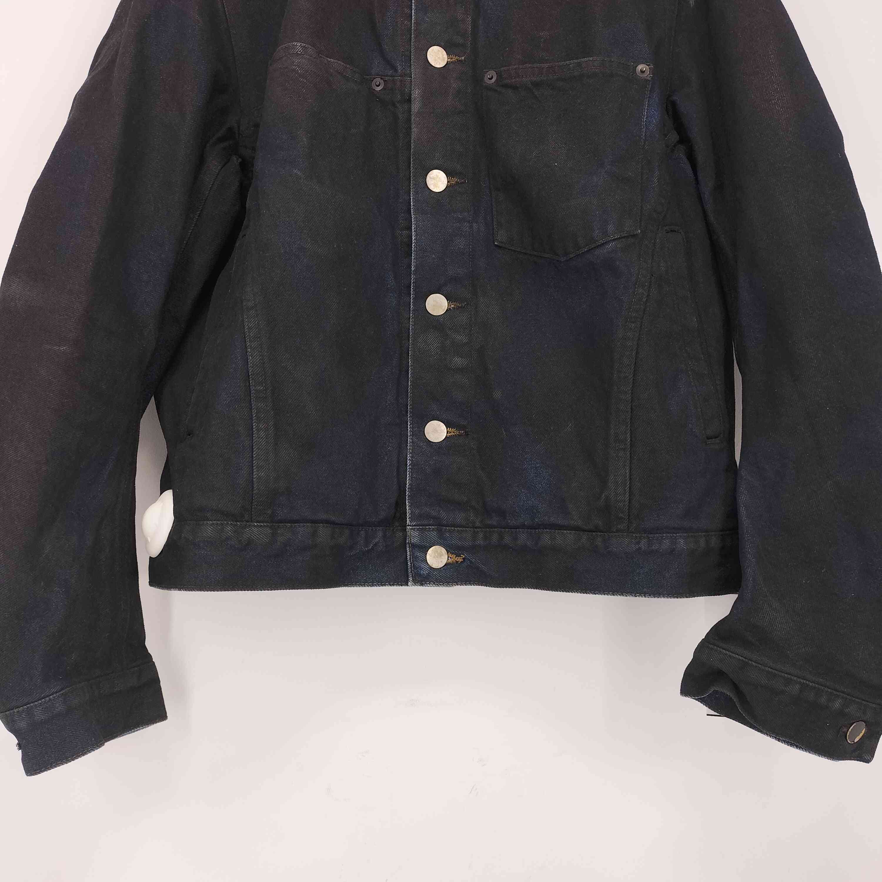 ネヴァーフォーゲット NVRFRGT CONZ 別注 COATING 3D TRUCKER JACKET