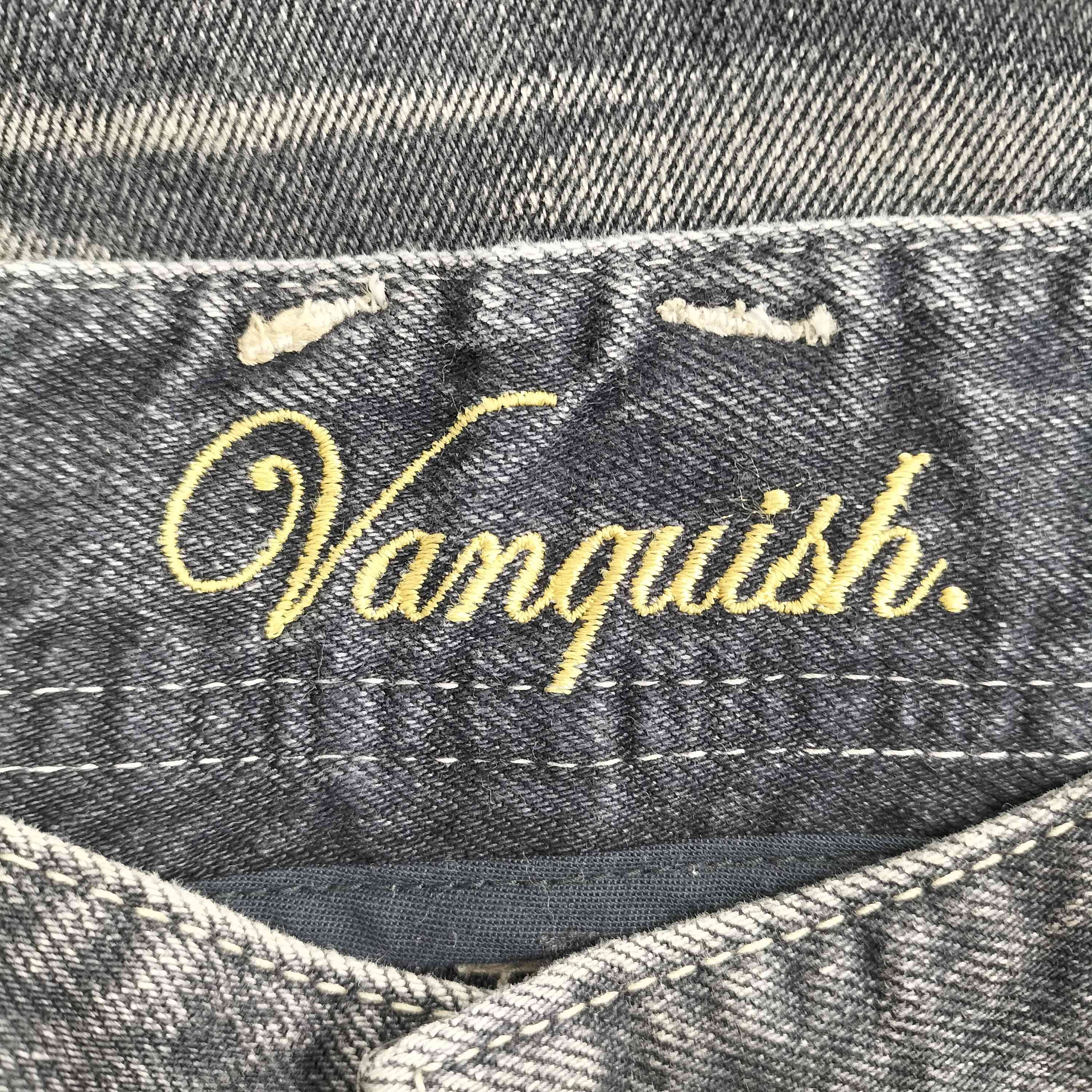 ヴァンキッシュ VANQUISH GOLD 00S y2k ダメージ加工フレア