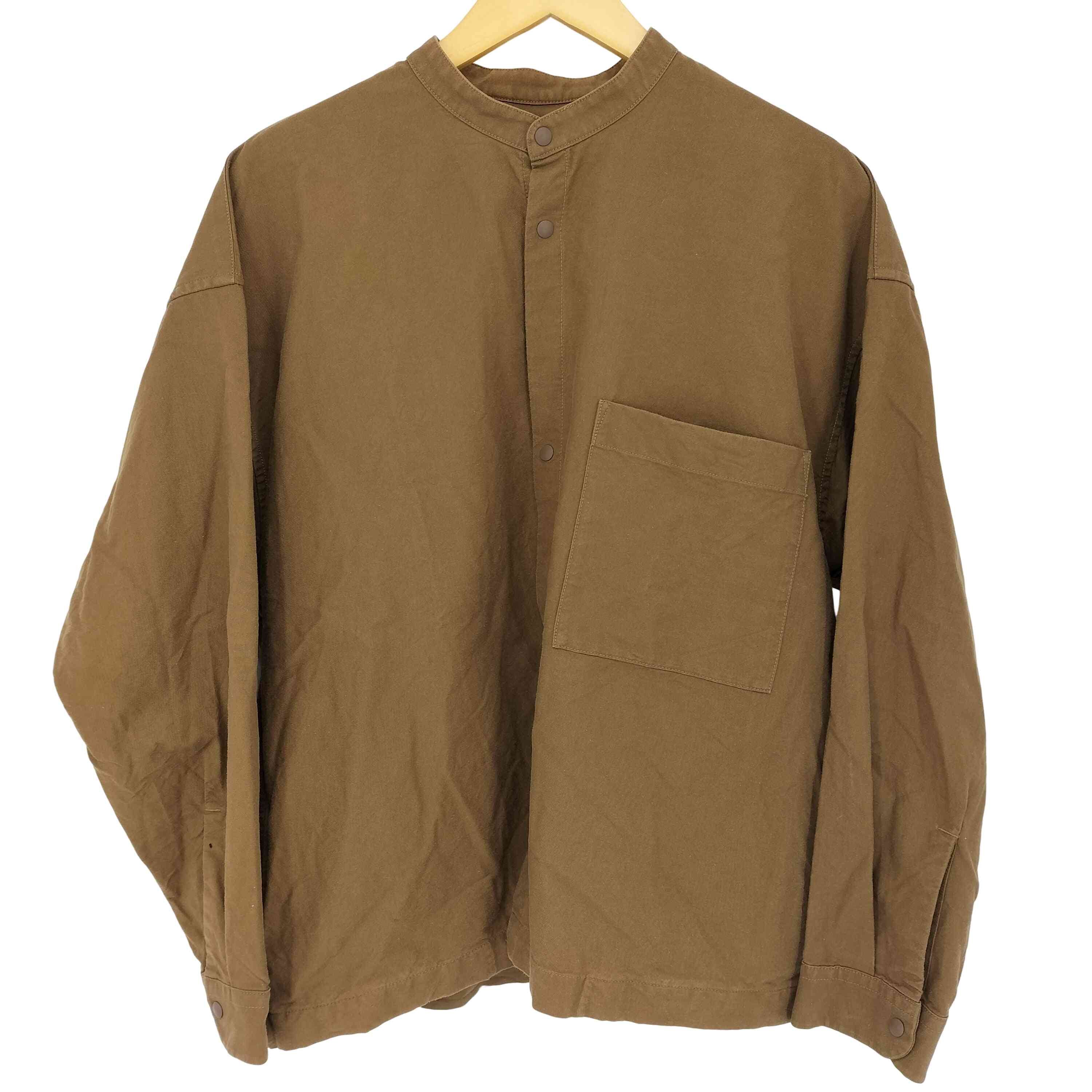 ムジラボ MUJI labo 23AW 汚れが落ちやすいノーカラージャケット