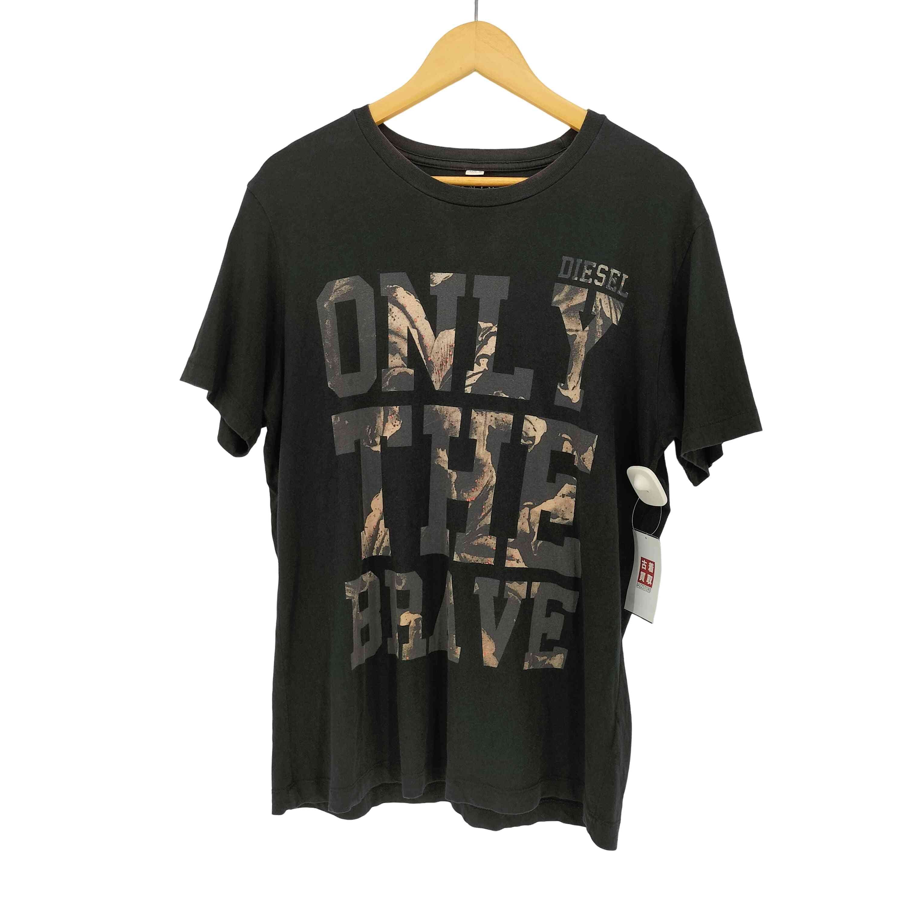 【極美品】ディーゼル　Tシャツ　ホワイト M ONLY THE BRAVE 楽天市場】ディーゼル Tシャツ 00SH13 0BASU SUPERIOR DIESEL