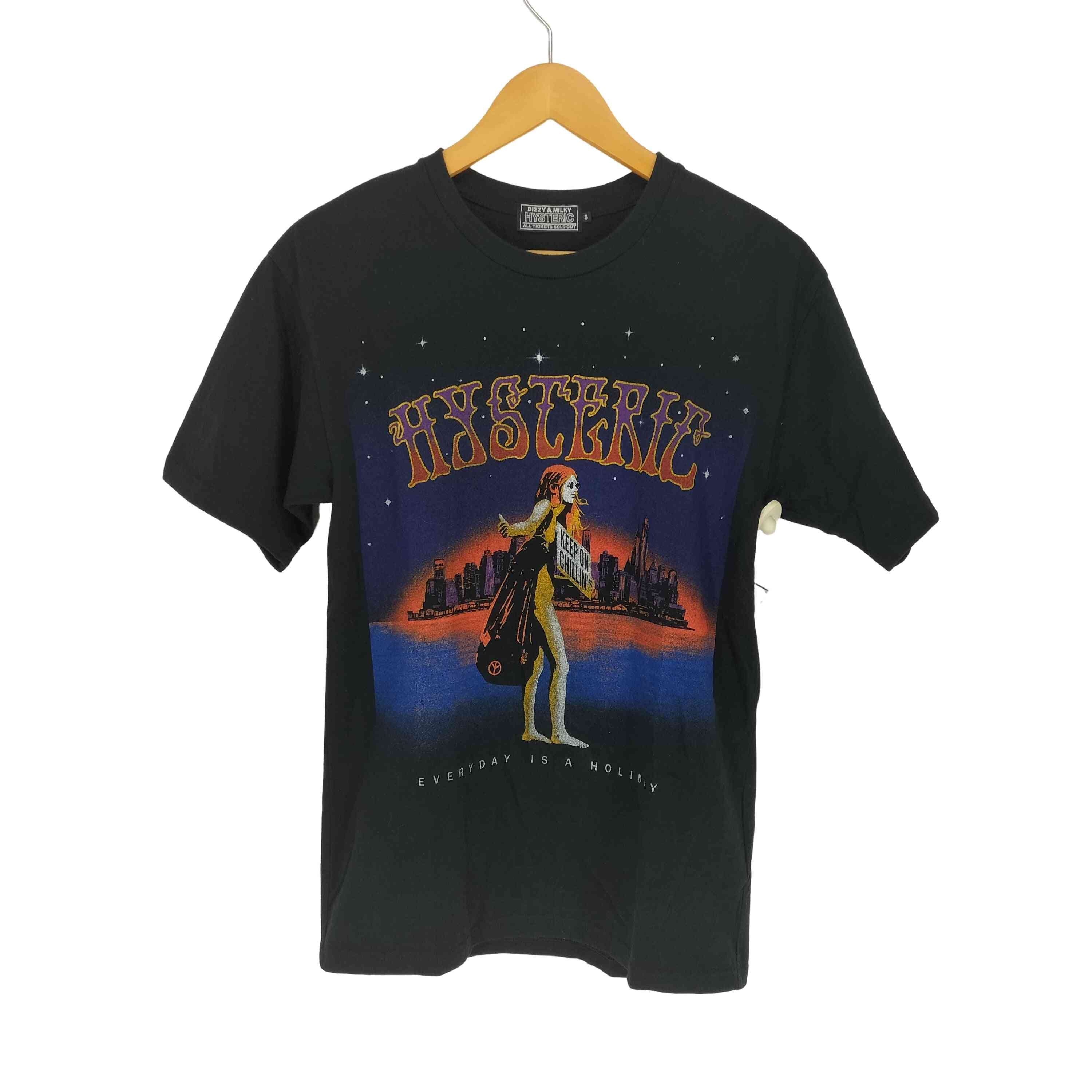 HYSTERIC GLAMOUR(ヒステリックグラマー) 24ss KEEP ON CHILLIN’ Tシャツ メンズ JPN：S 【中古】【ブランド古着バズストア】 ヒステリックグラマー HYSTERIC GLAMOUR 24ss KEEP ON CHILLIN' T