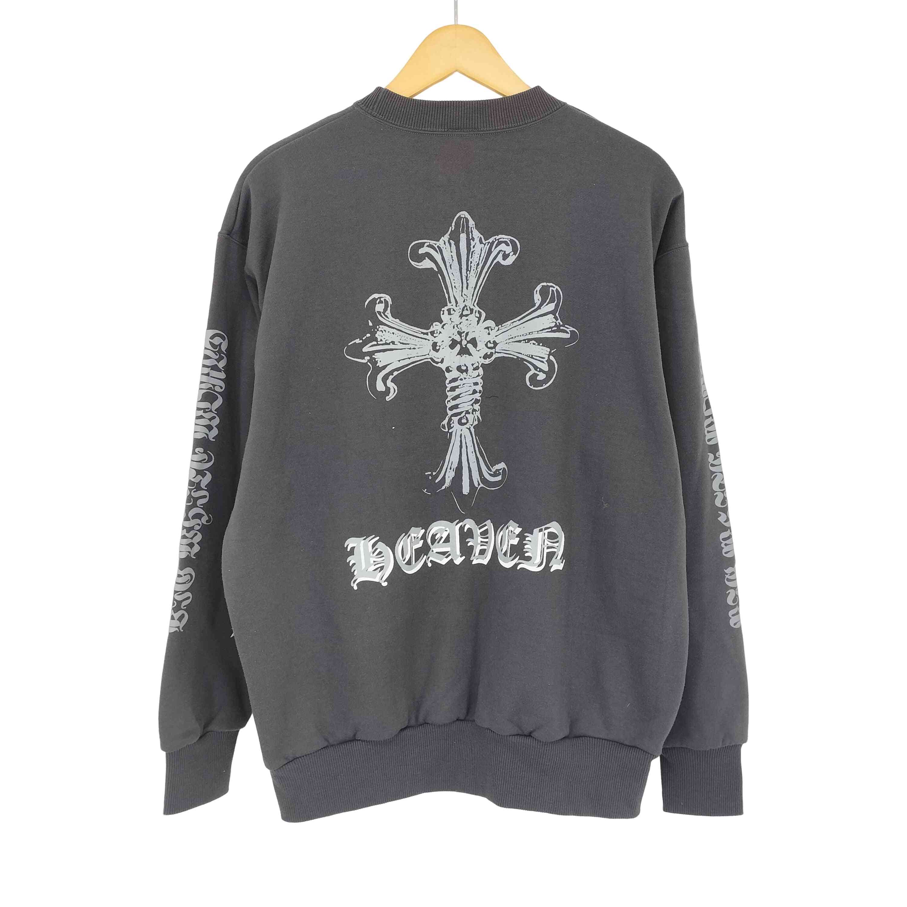 クロスプリント クルーネックスウェット メンズ JPN：XL