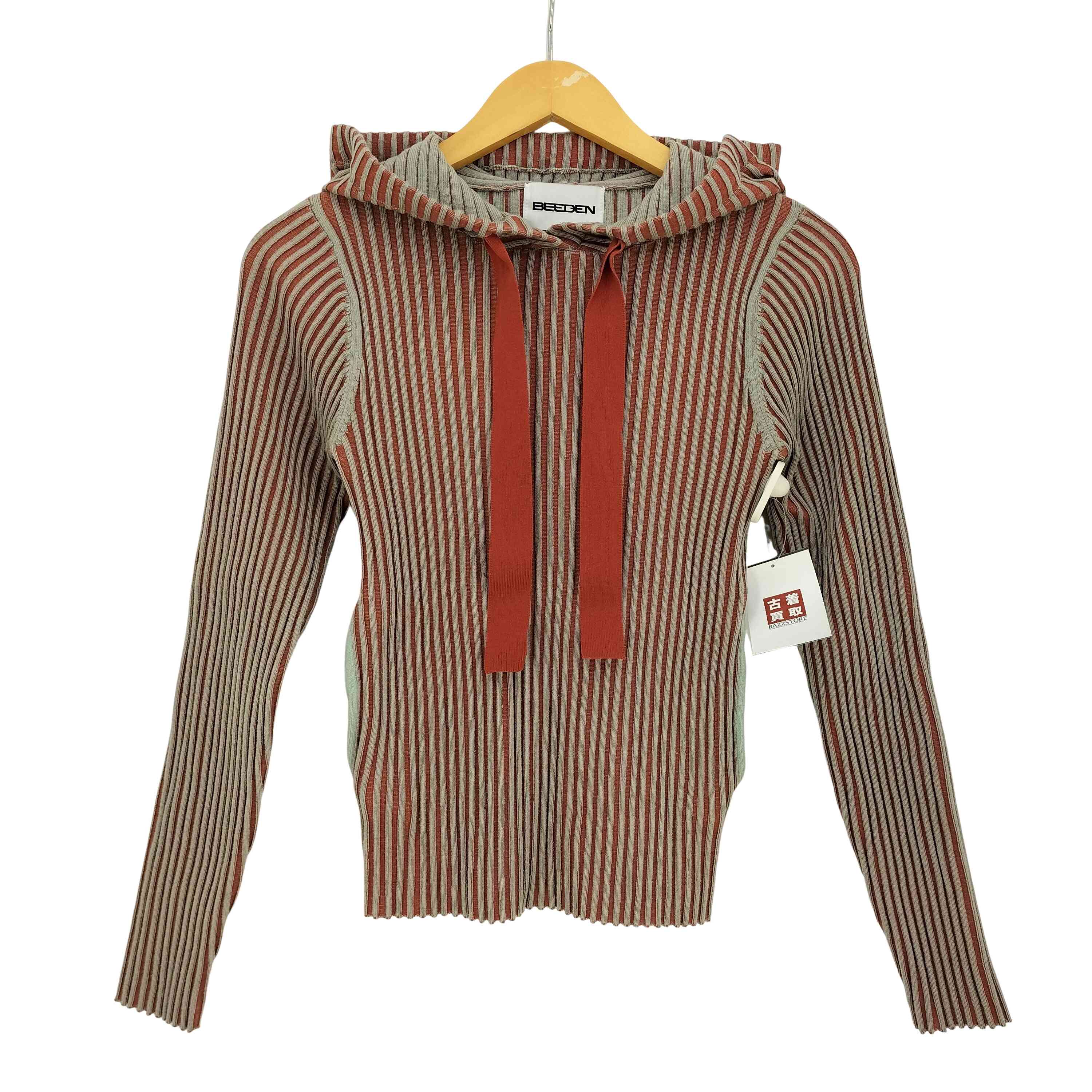 USED古着(ユーズドフルギ) BEEDEN SWITCH COL RIB KNIT HOODIE レディ 中古 古着 0124 BEEDEN SWITCH COL RIB KNIT HOODIE レディース – ブランド古着