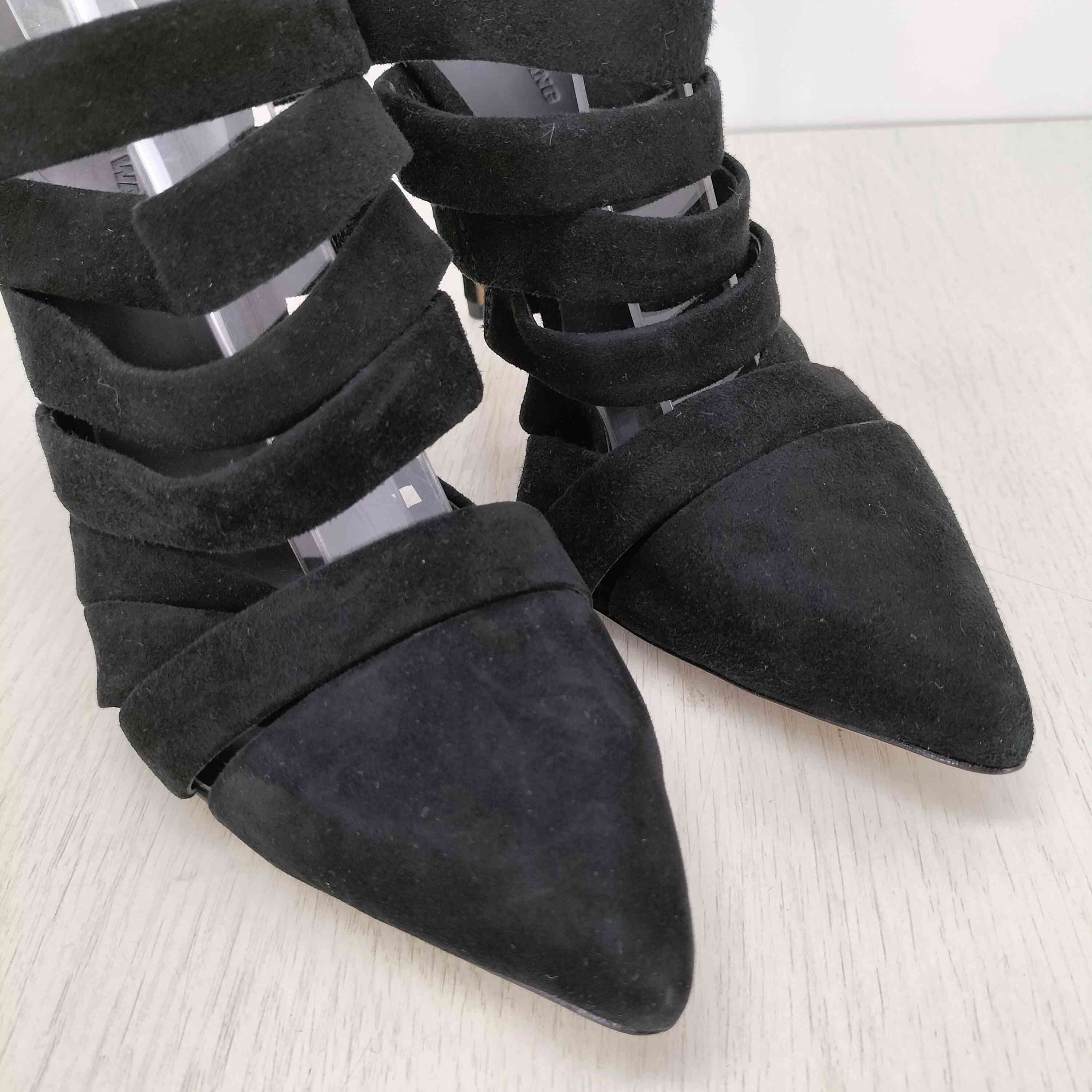 アレキサンダーワン ALEXANDER WANG スエード ヒール パンプス アレキサンダーワン Alexander Wang スエードストラップヒール