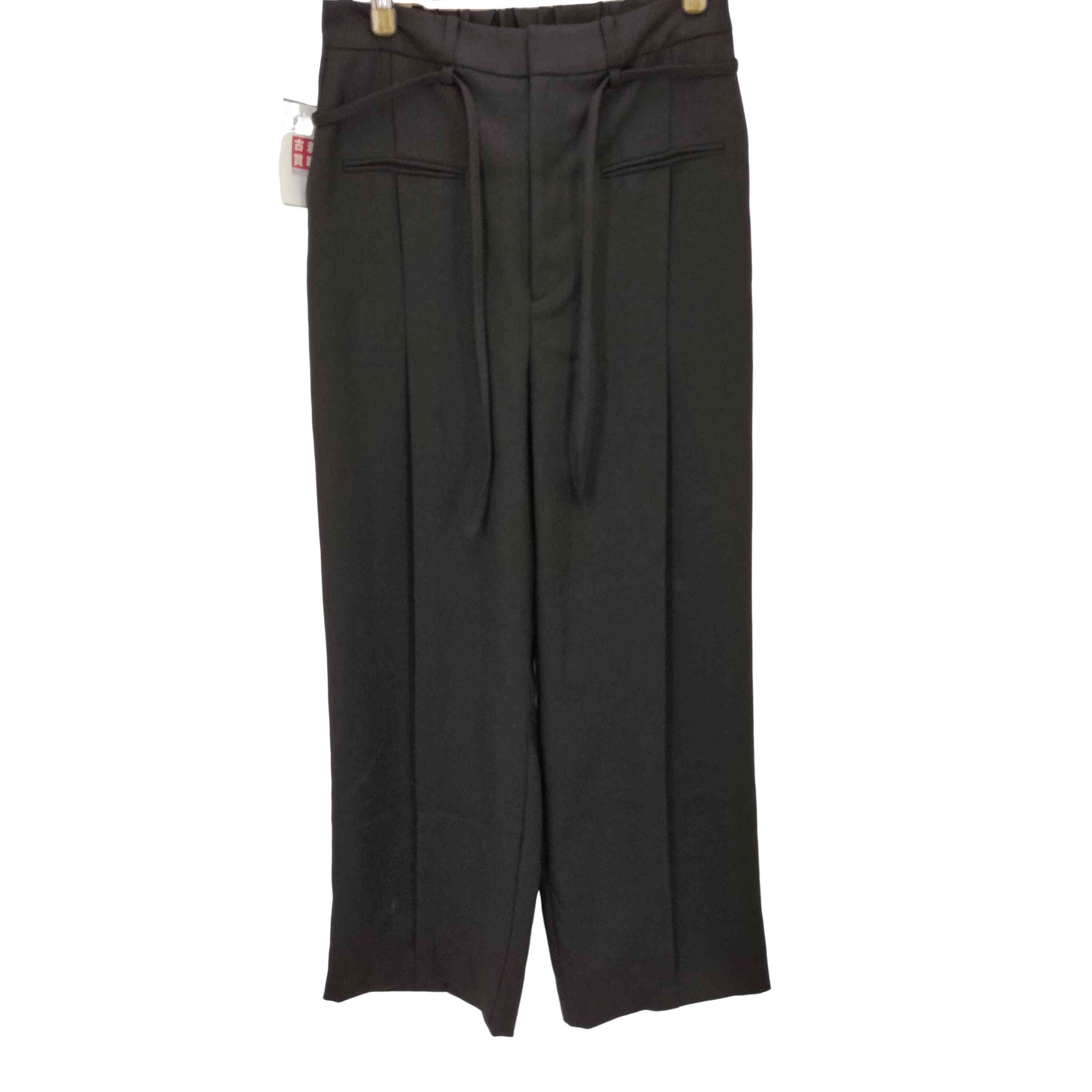 完売品】crewreピンタックスラブストレートパンツ