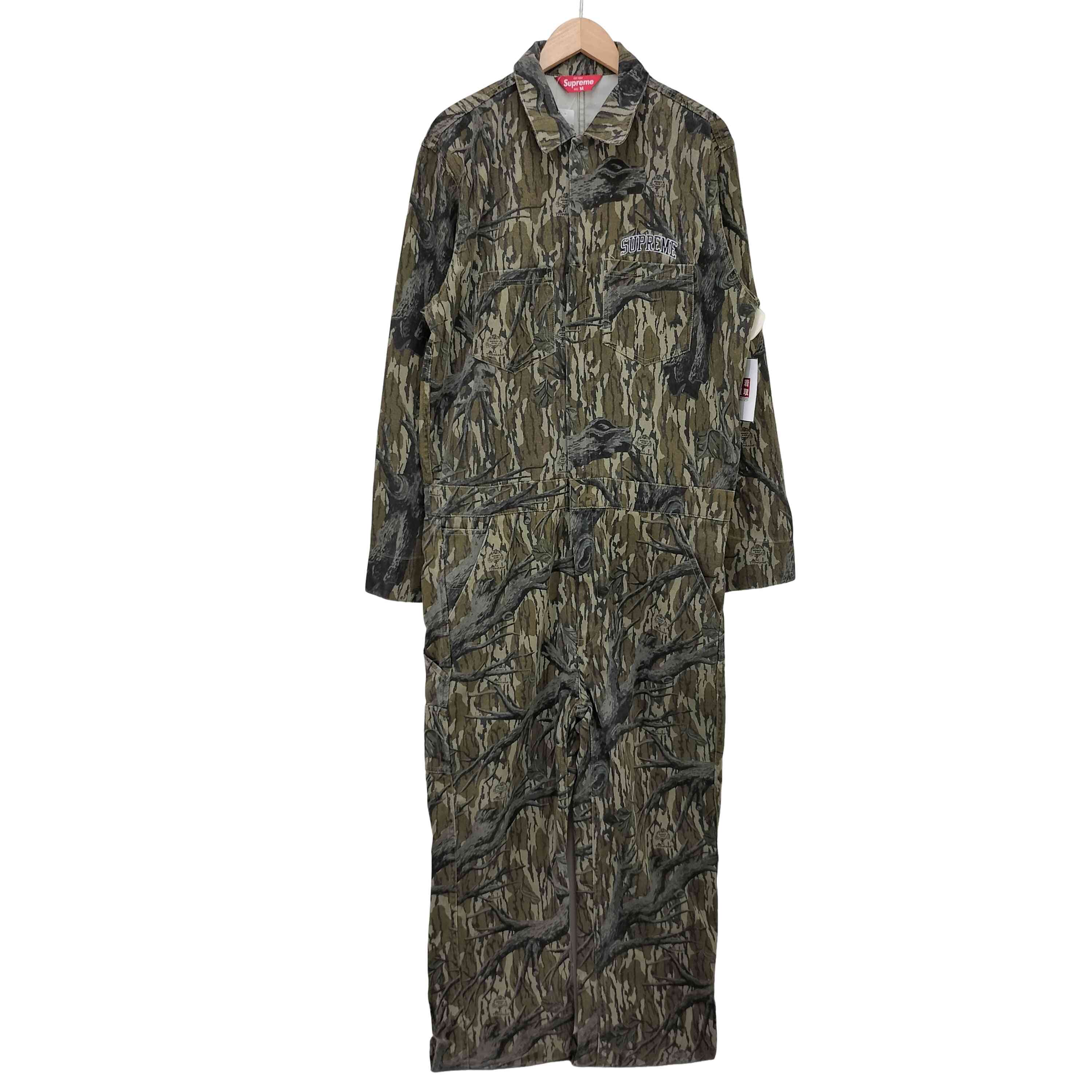 シュプリーム Supreme 18AW COVERALLS MOSSY OAK CAMO メンズ M